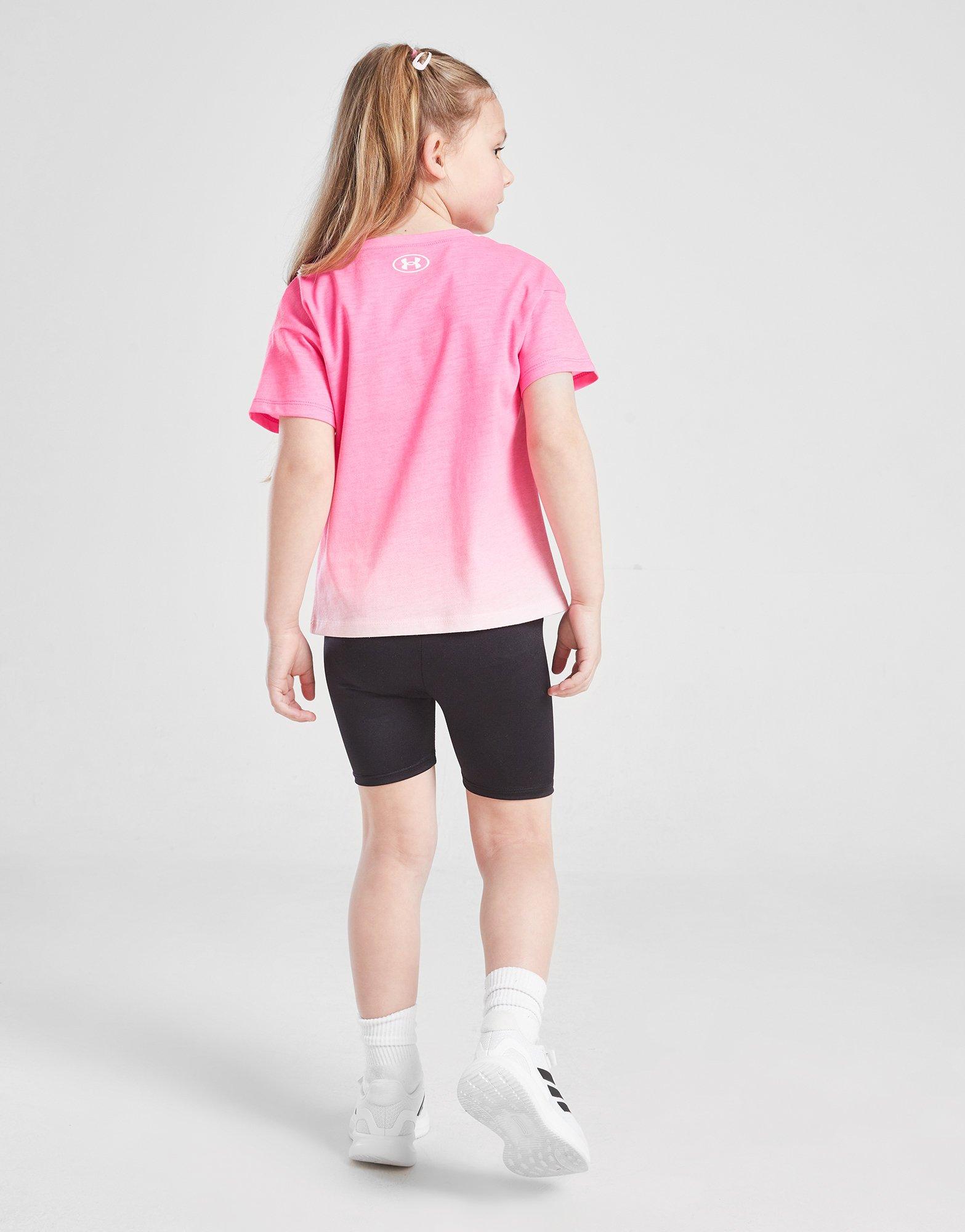 Under Armour Girls' Lock Up T-Shirt/Shorts Set Children