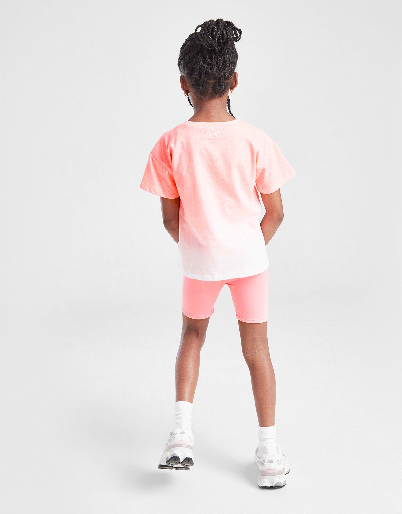 Under Armour Girls' Lock Up T-Shirt/Shorts Set Children