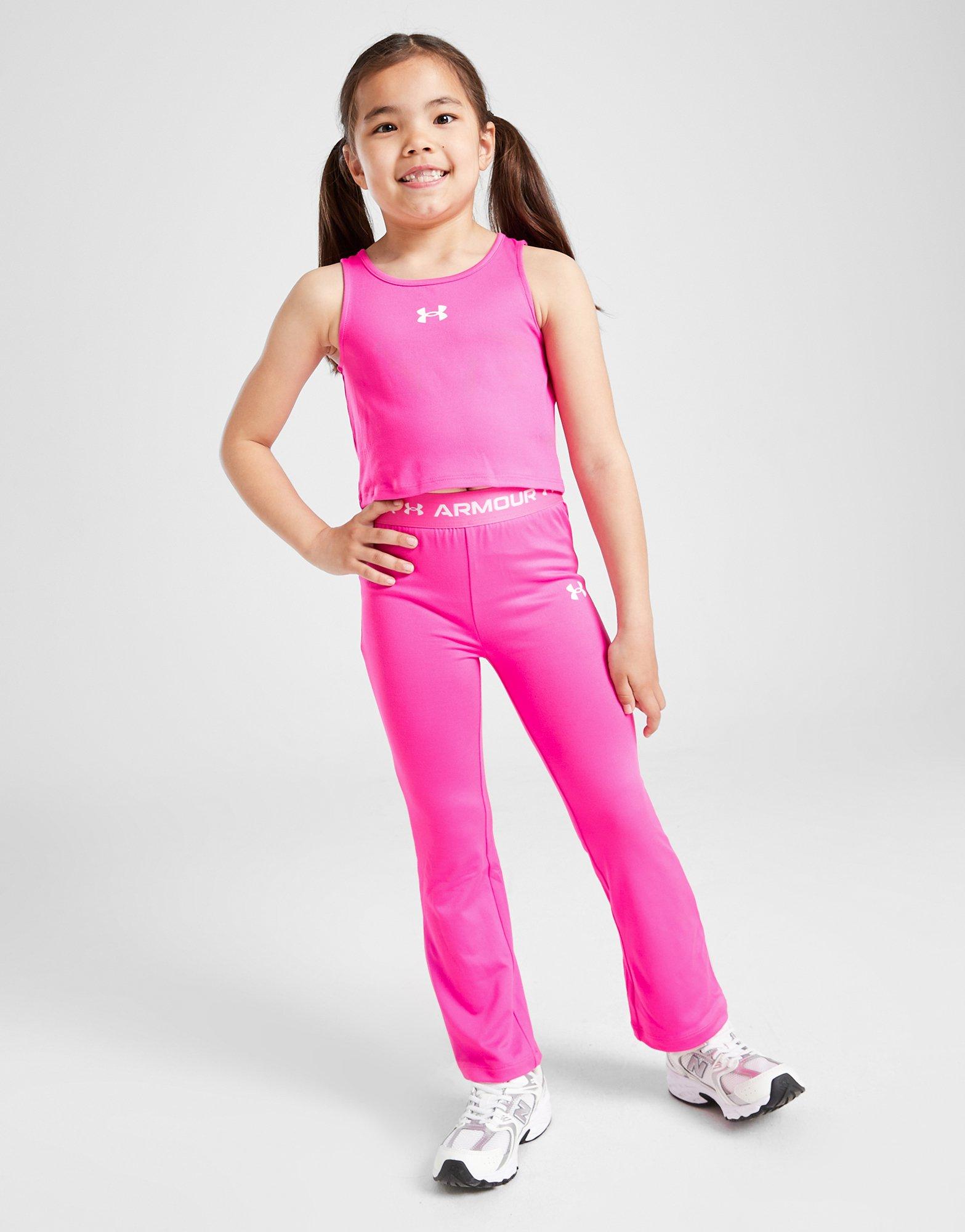Under Armour Girls' Core Tank/Flare Pants Set Children