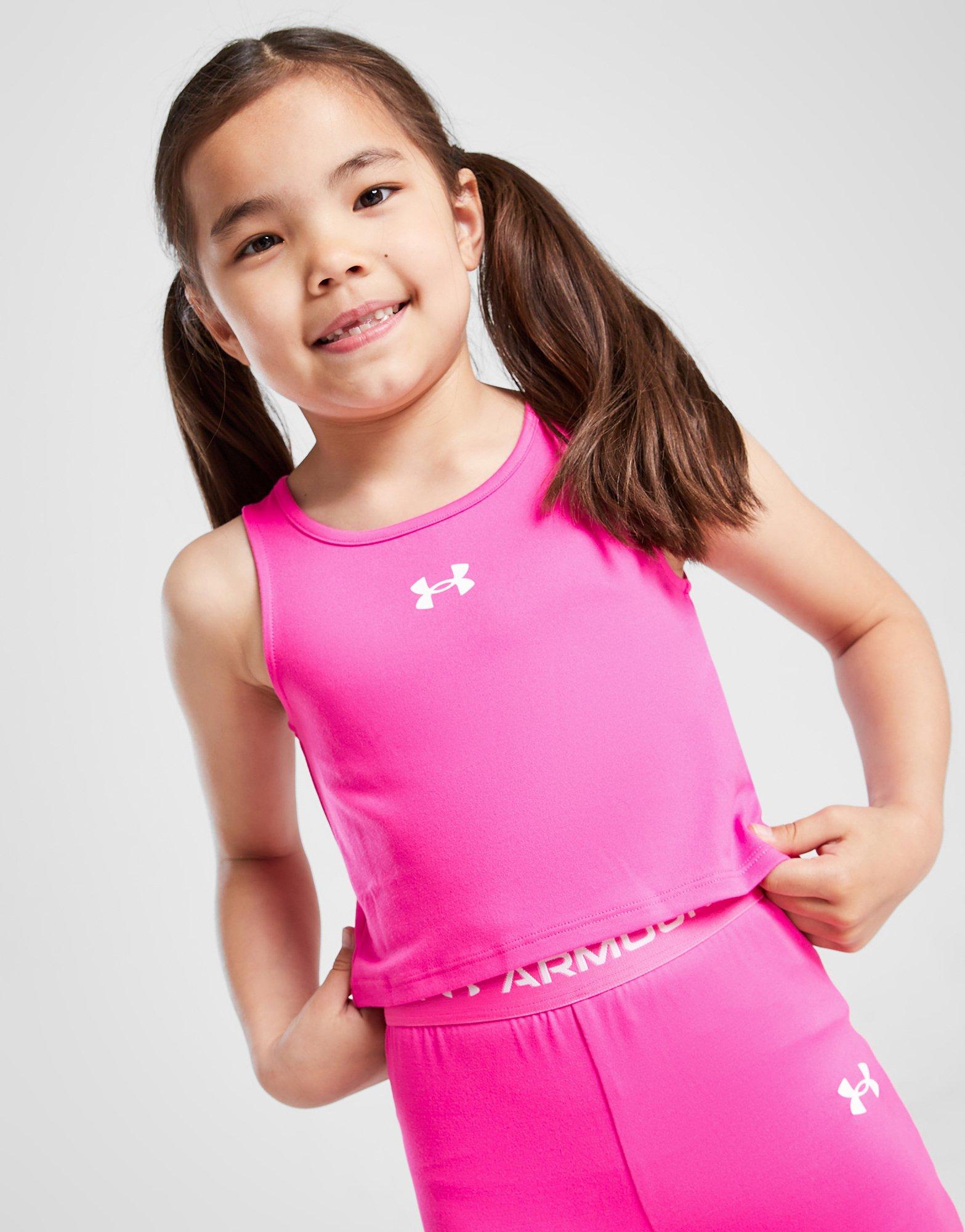 Under Armour Girls' Core Tank/Flare Pants Set Children