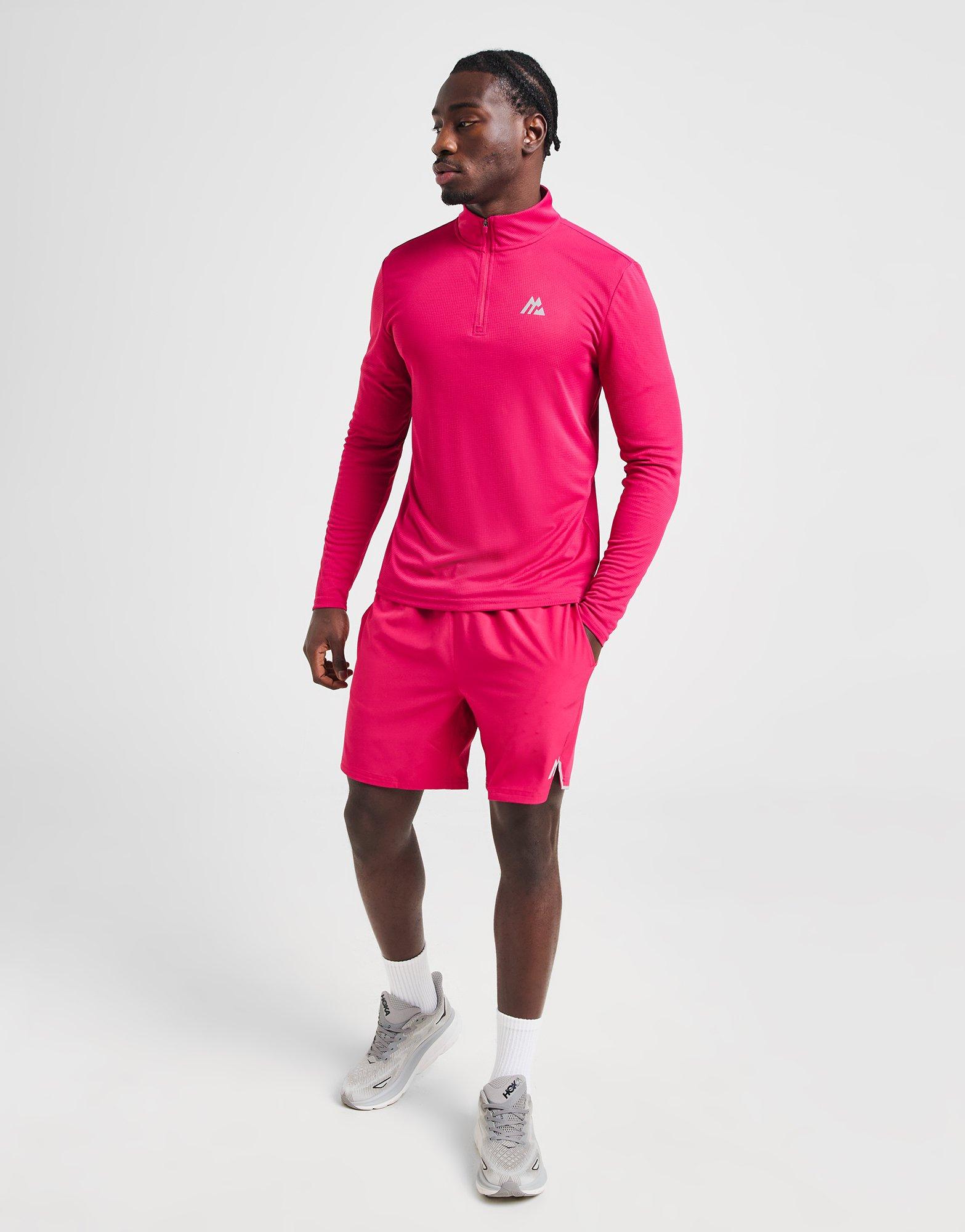 MONTIREX Peak Grid 1/4 Zip Top