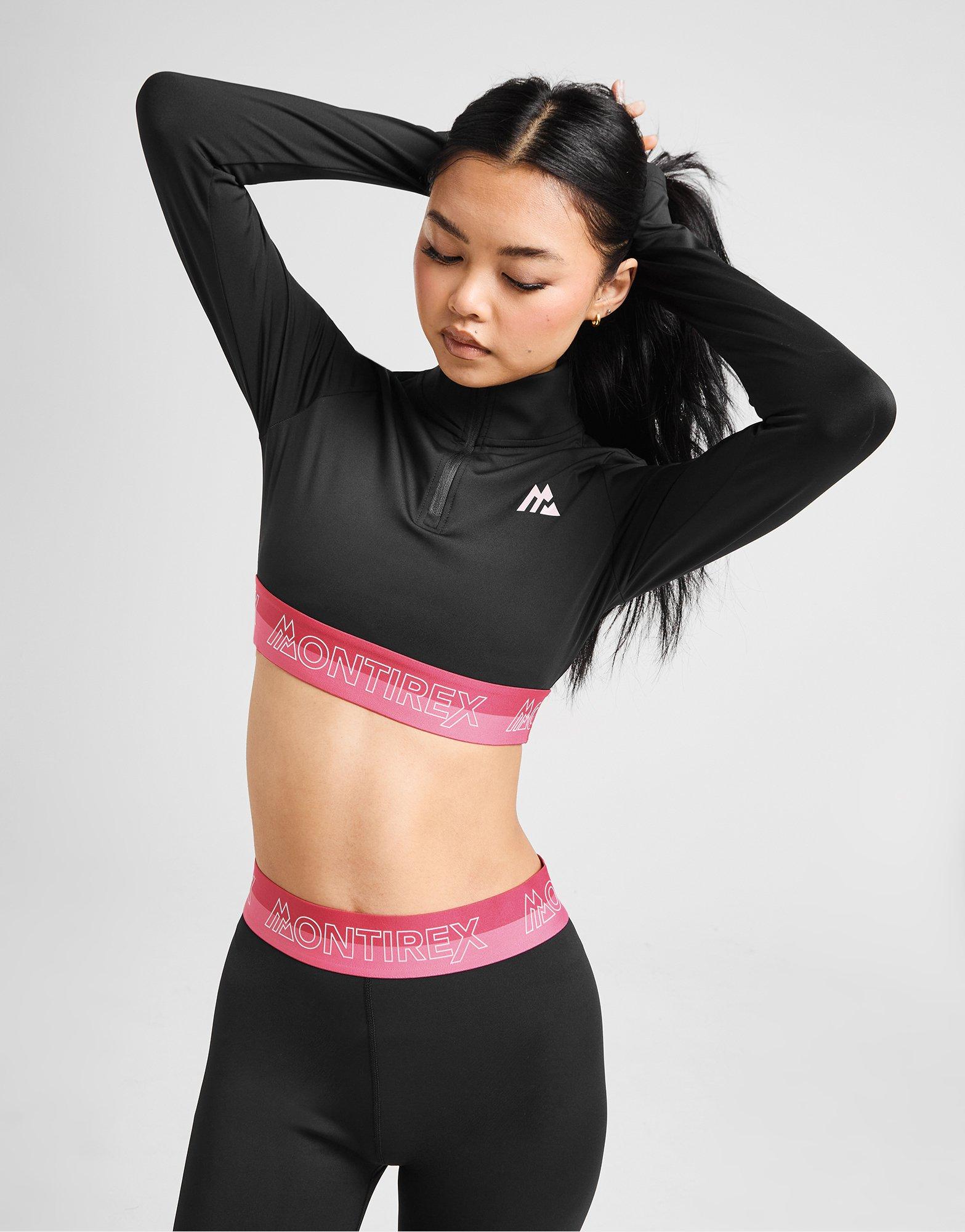 MONTIREX Icon Crop 1/4 Zip Top