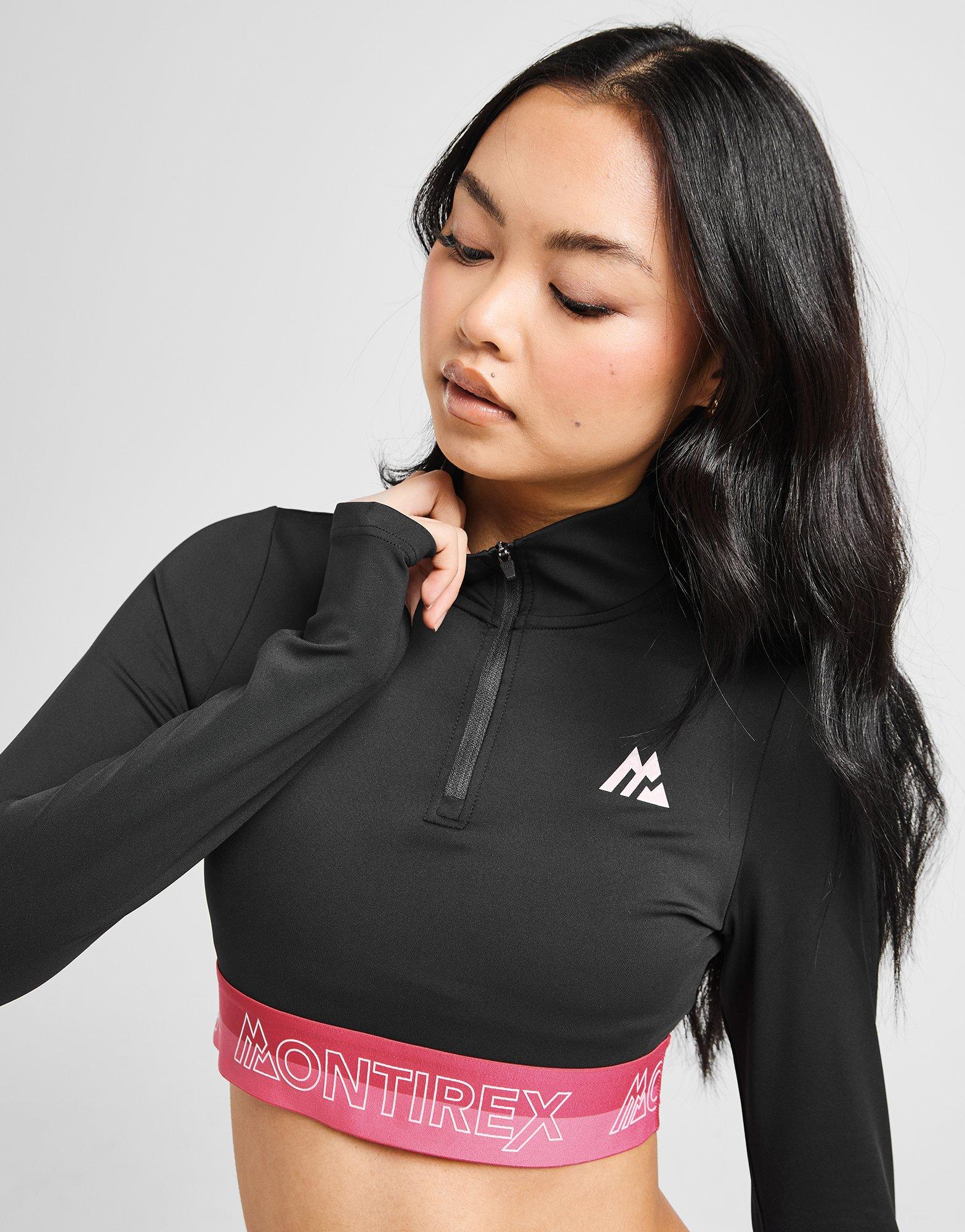 MONTIREX Icon Crop 1/4 Zip Top