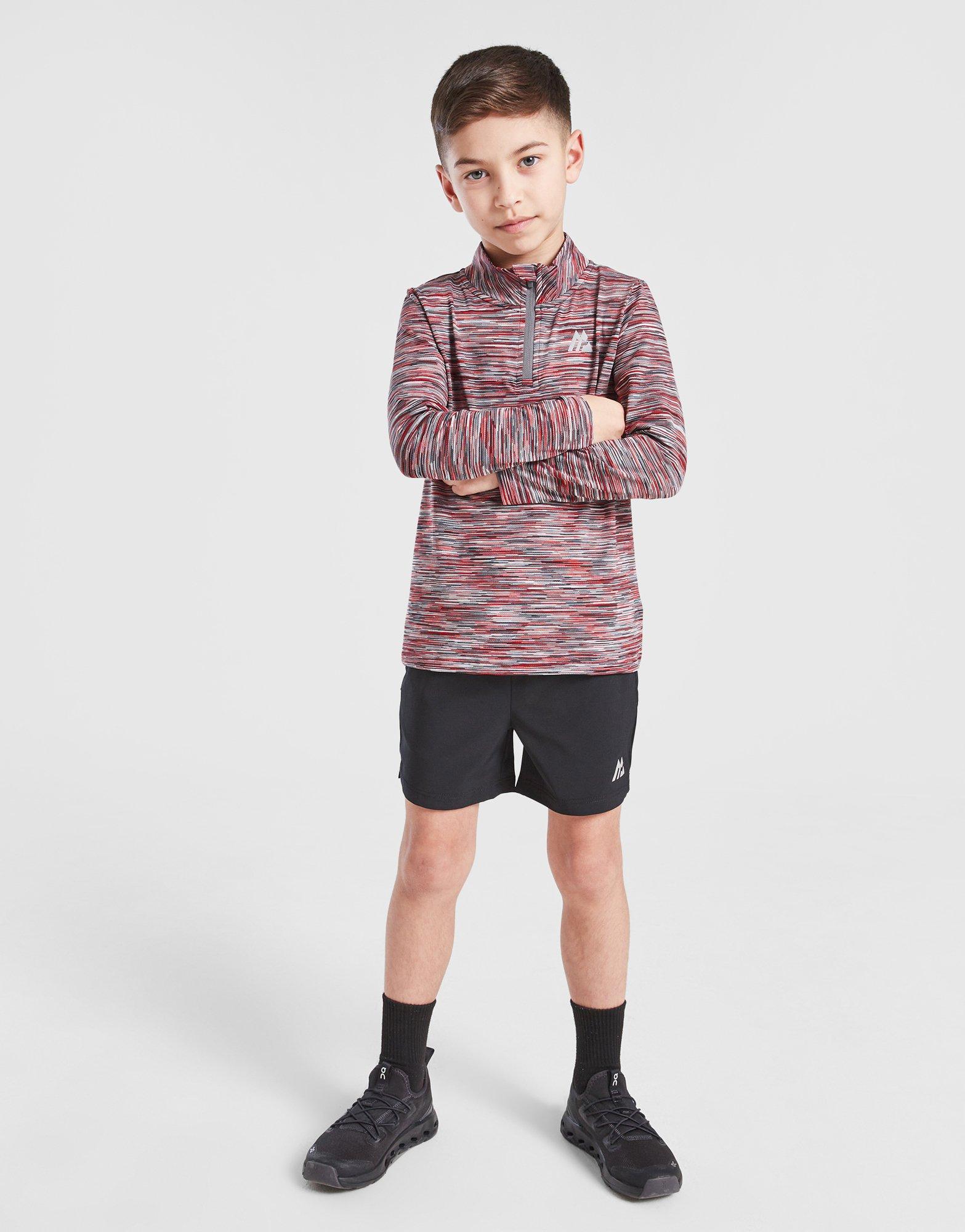 MONTIREX Trail 1/4 Zip Top/Shorts Set Children