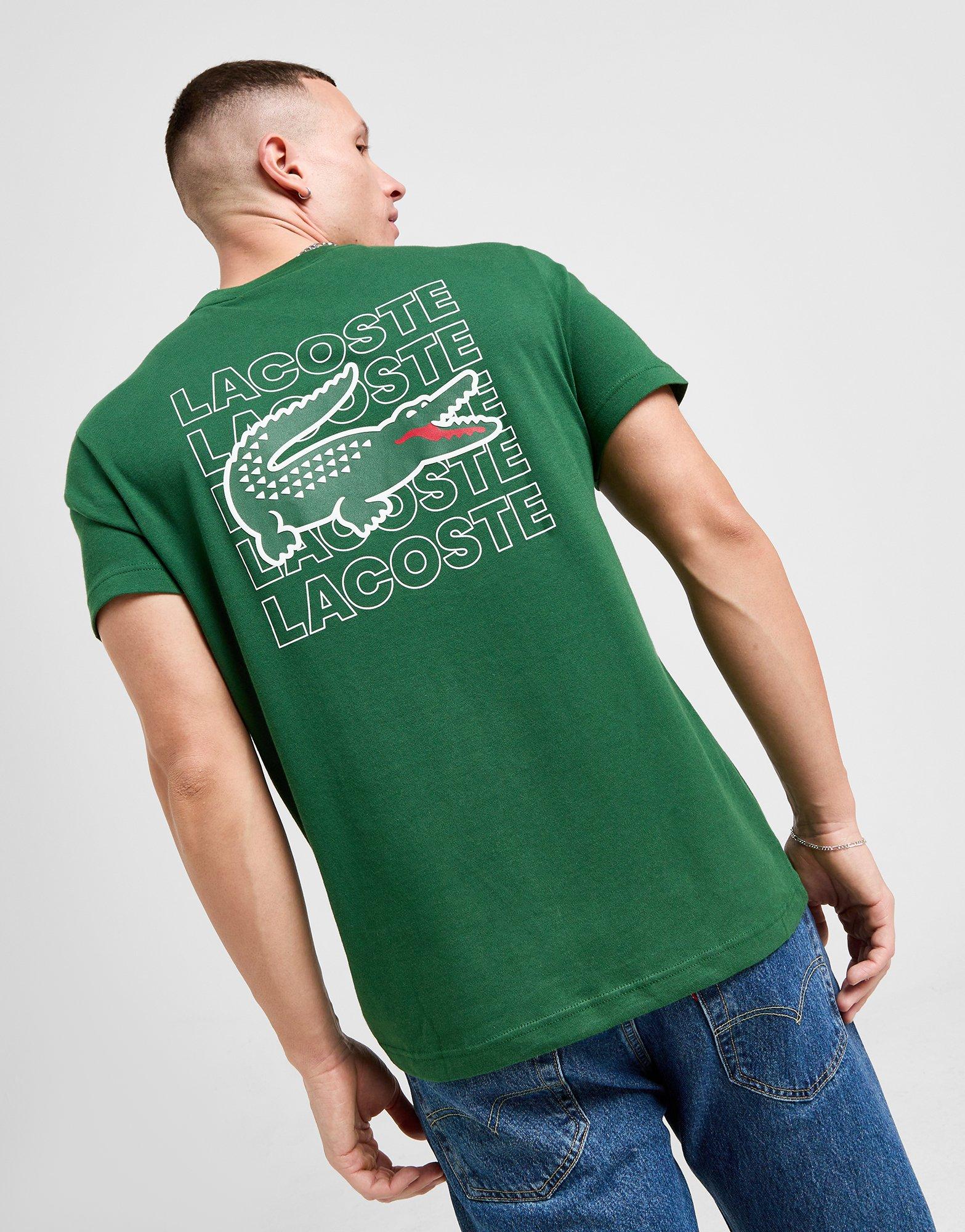 Lacoste Repeat Back Print T-Shirt
