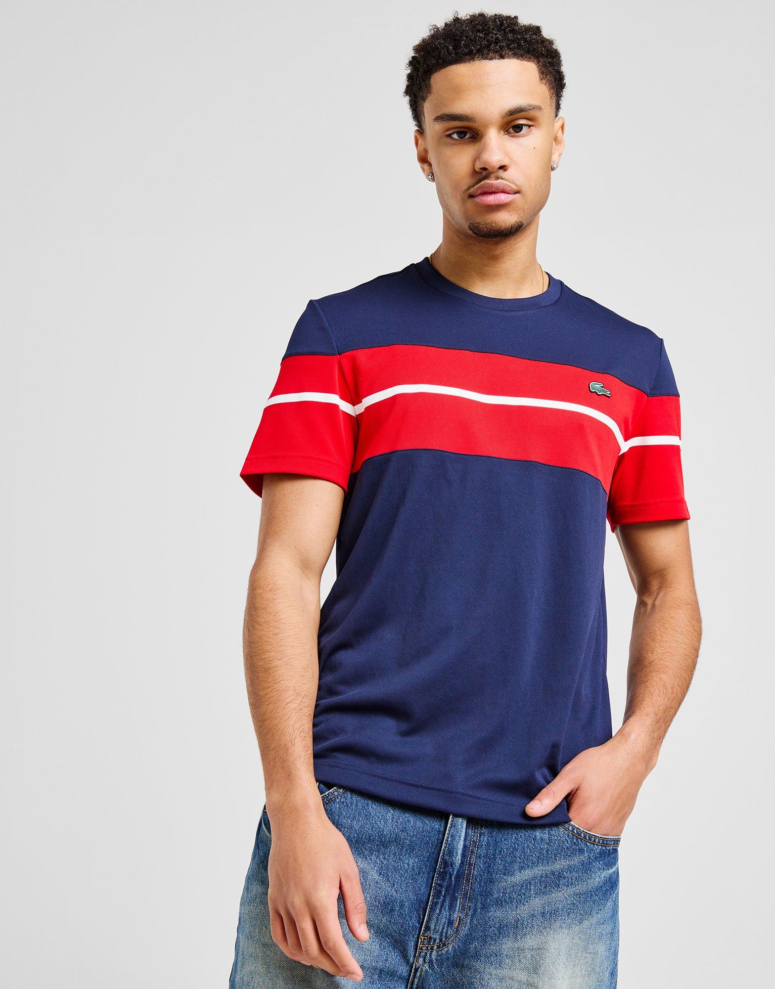 Lacoste Colour Block Poly T-Shirt