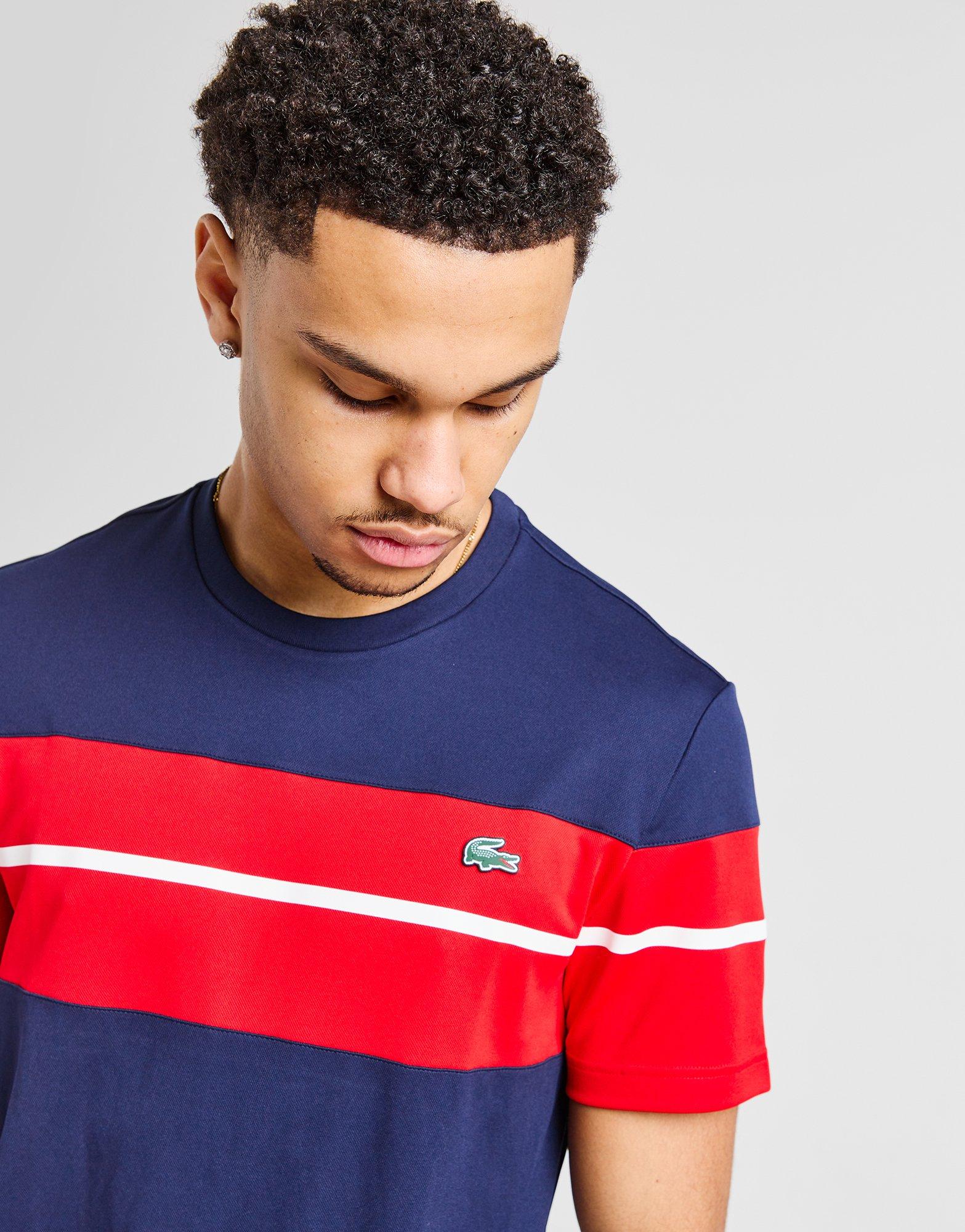 Lacoste Colour Block Poly T-Shirt