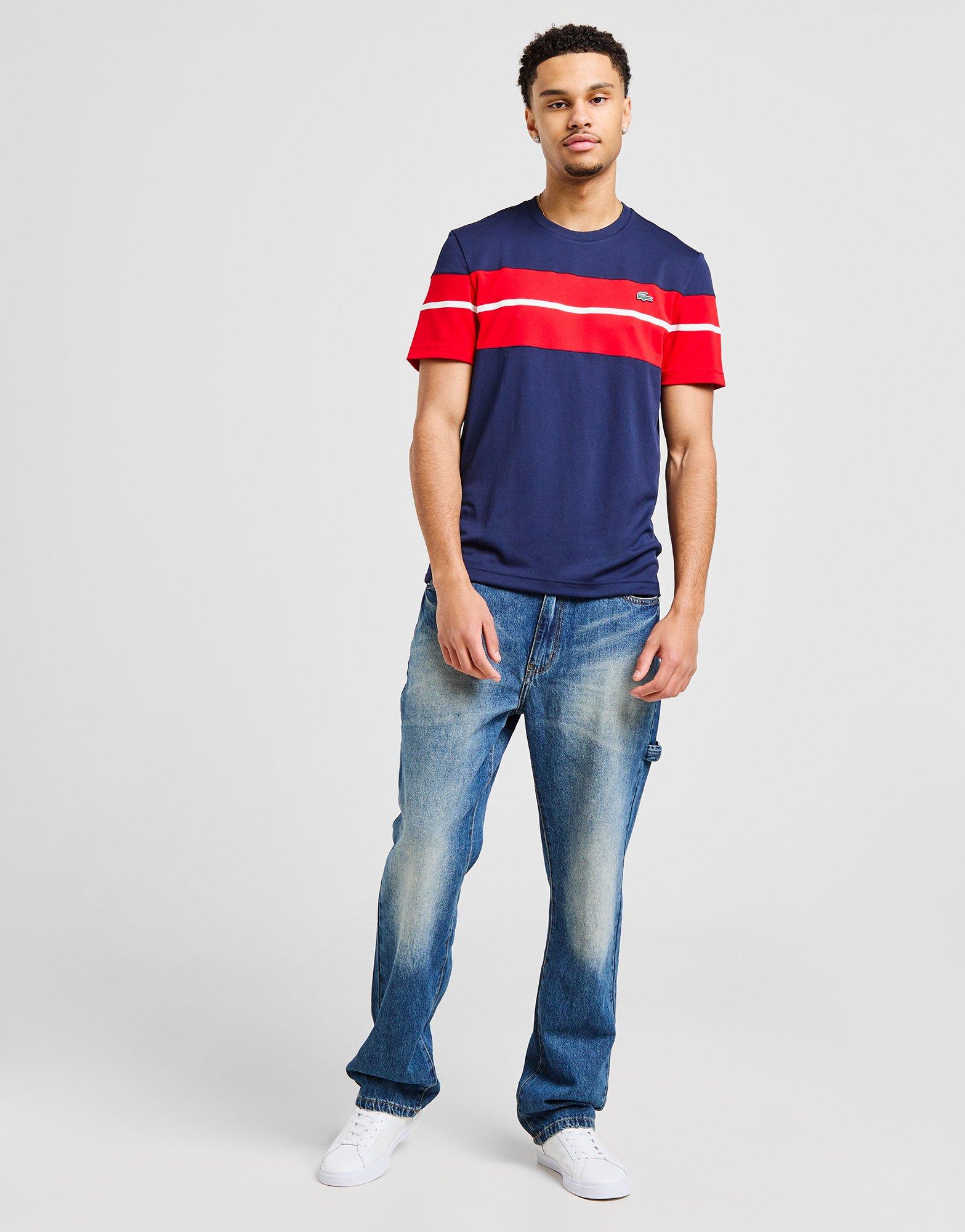 Lacoste Colour Block Poly T-Shirt