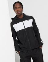 Lacoste Felpa con Cappuccio Colour Block Taffeta
