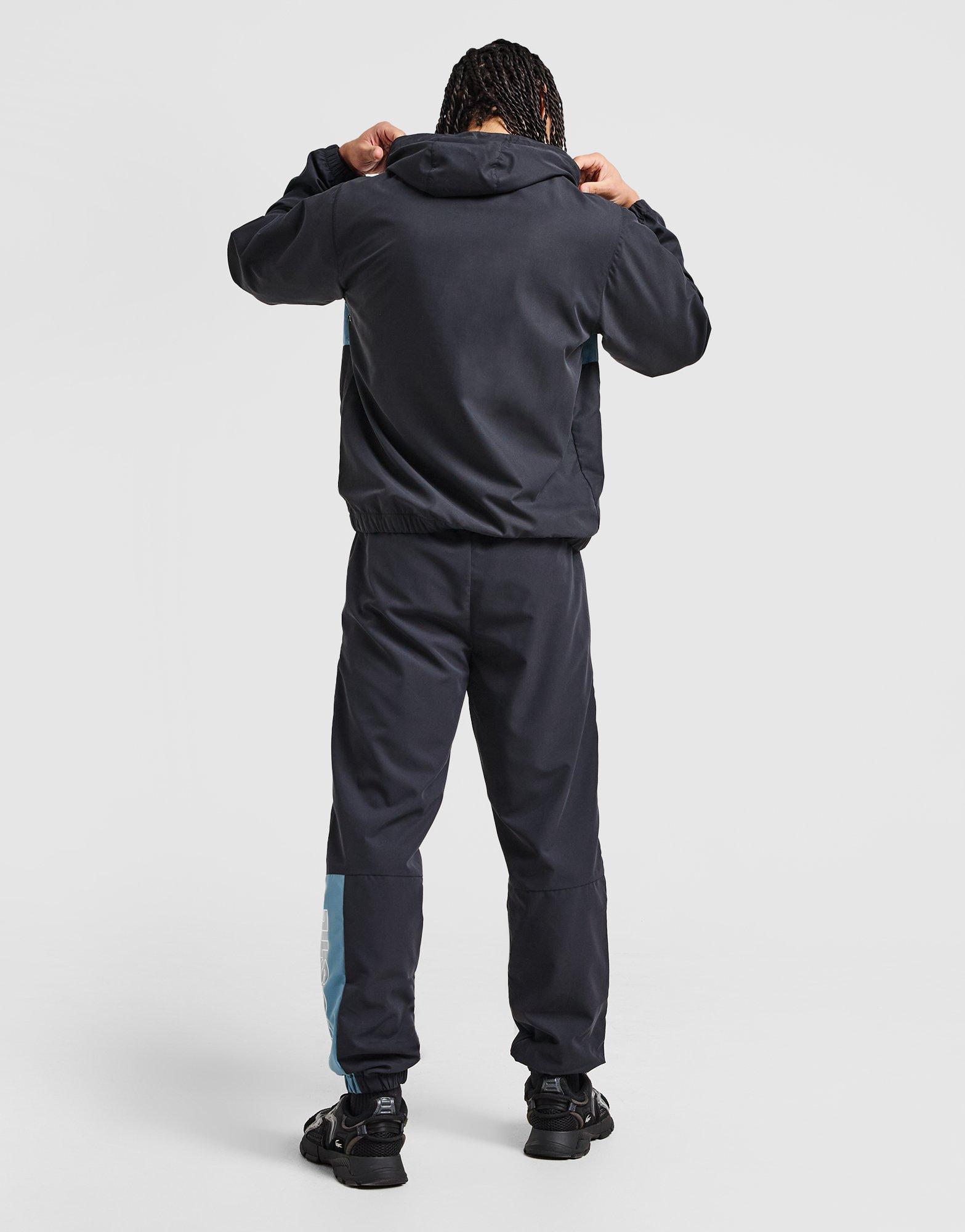Lacoste Colour Block Full Zip Hooded Tracksuit