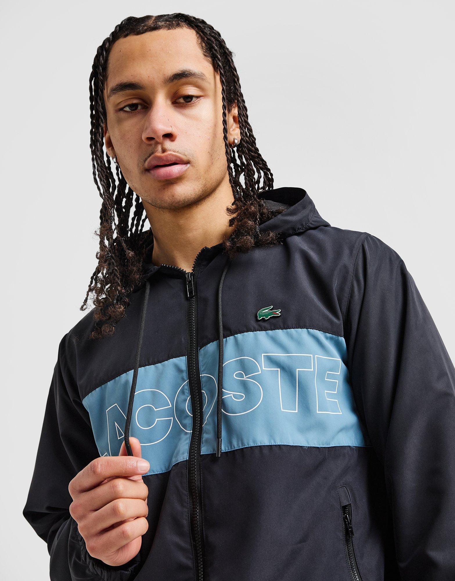Lacoste Colour Block Full Zip Hooded Tracksuit