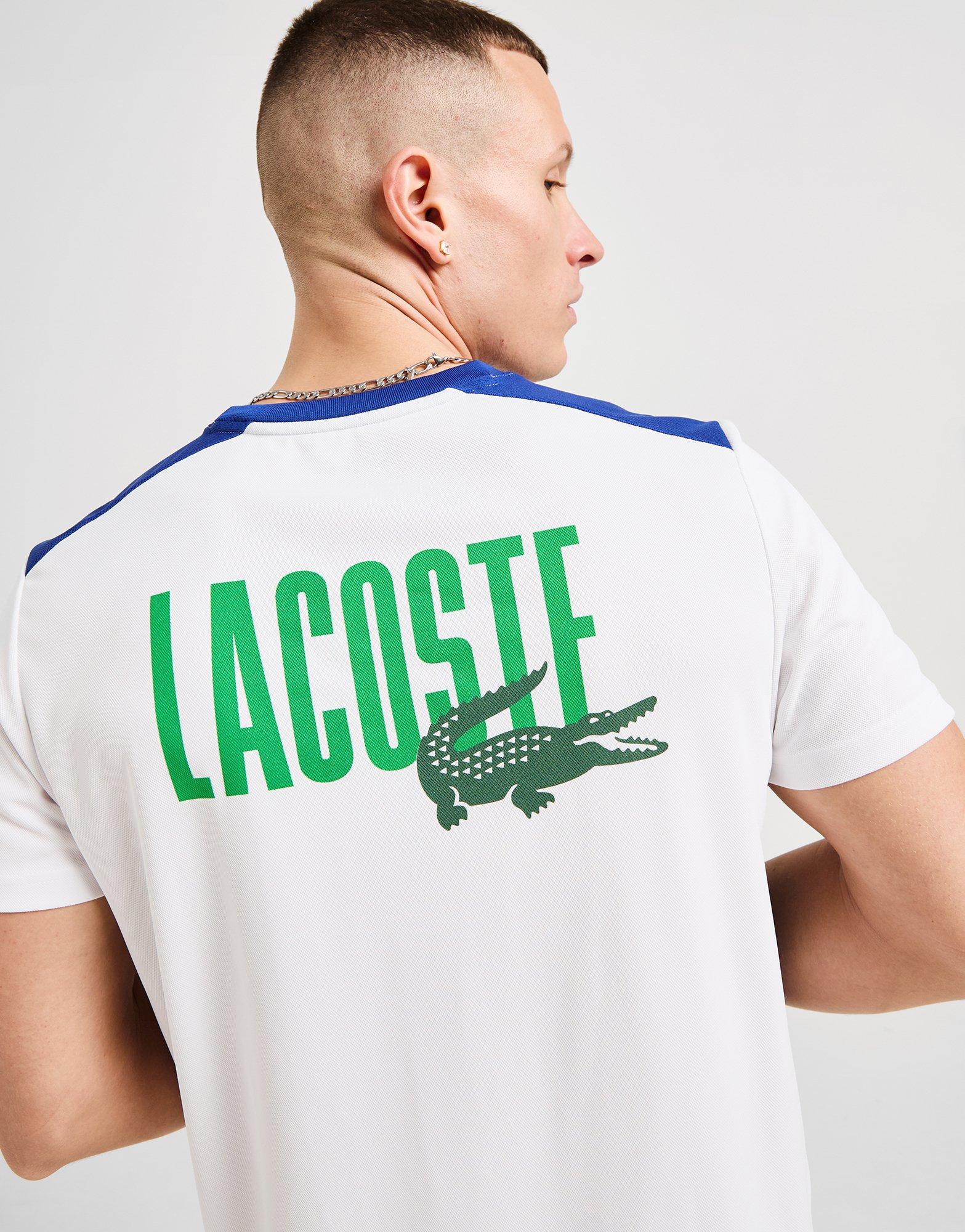 Lacoste Back Logo Colour Block T-Shirt
