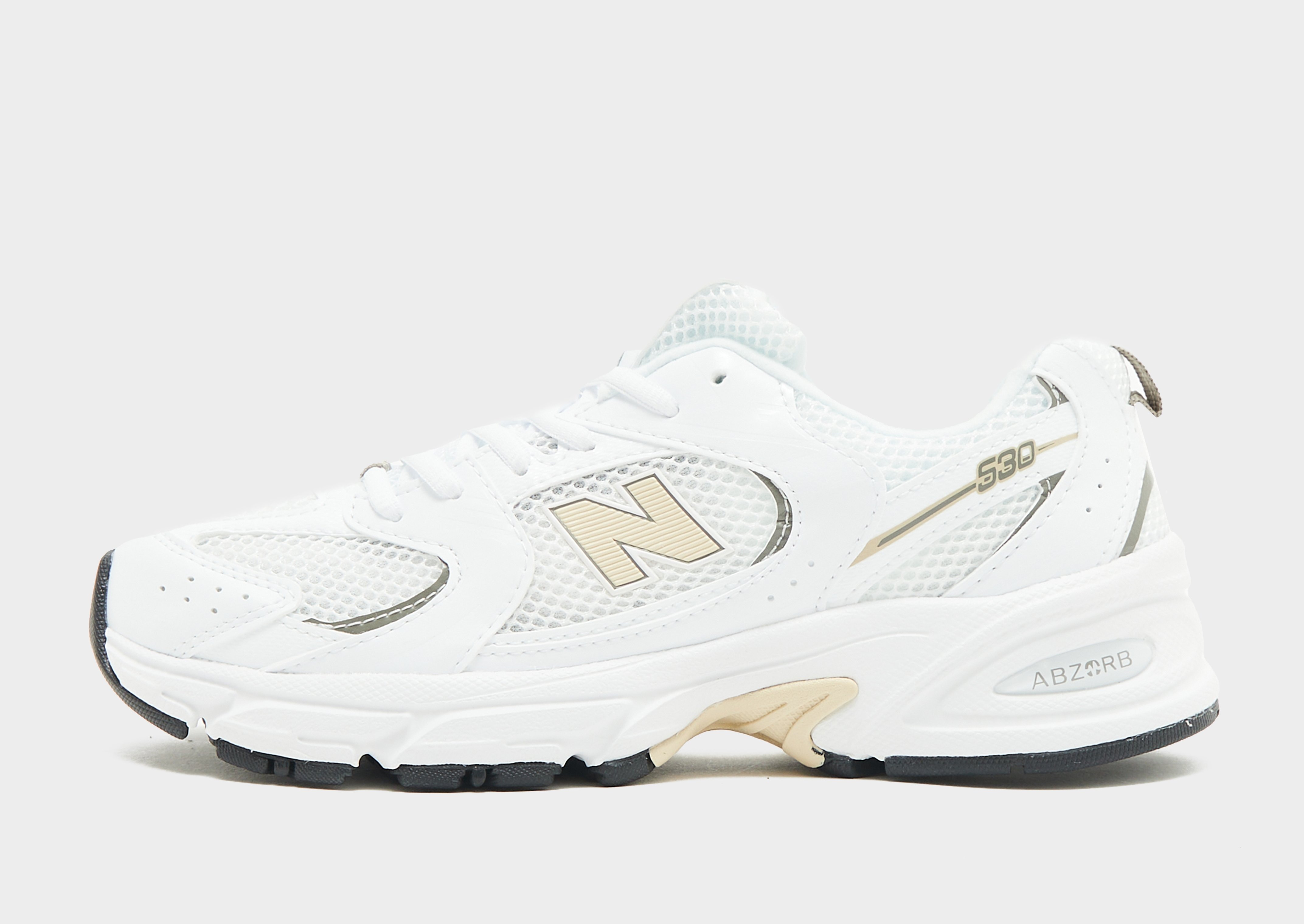 White New Balance 530 Junior JD Sports Global
