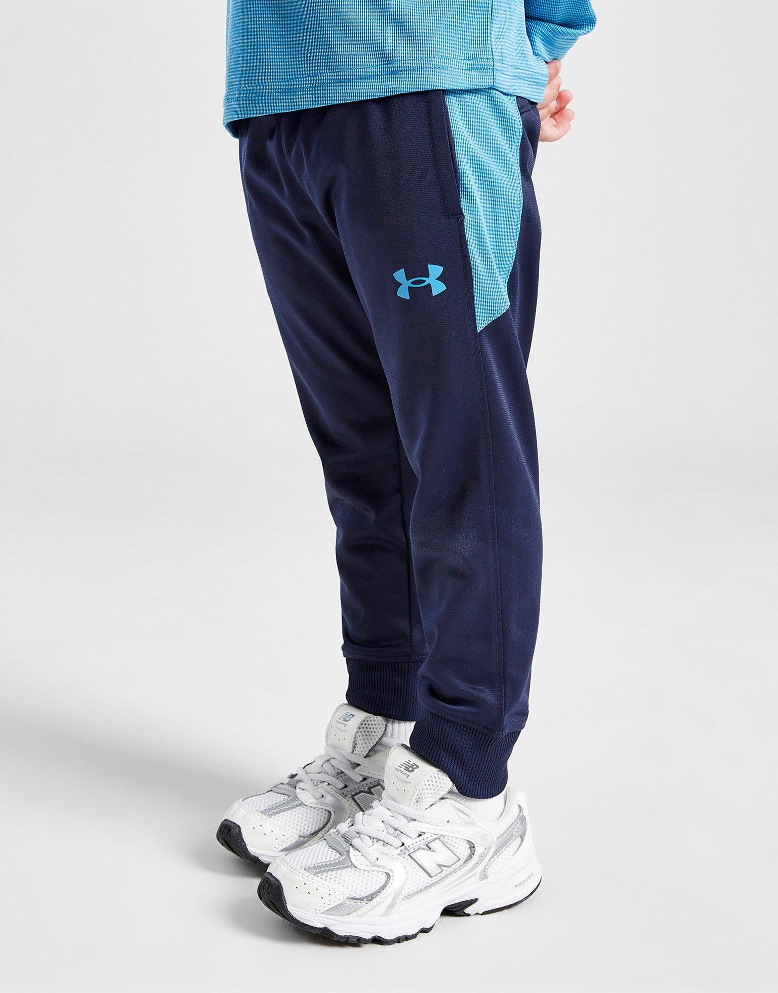 Blue Under Armour UA Tech Twist 1/4 Zip Top/Track Pants Set
