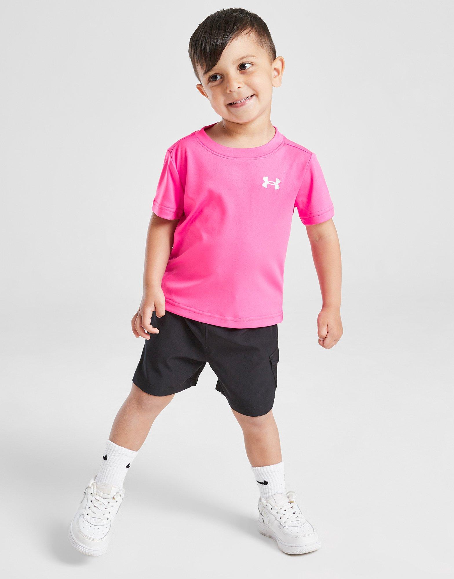 Under Armour Tech T-Shirt/Woven Cargo Shorts Set Infant