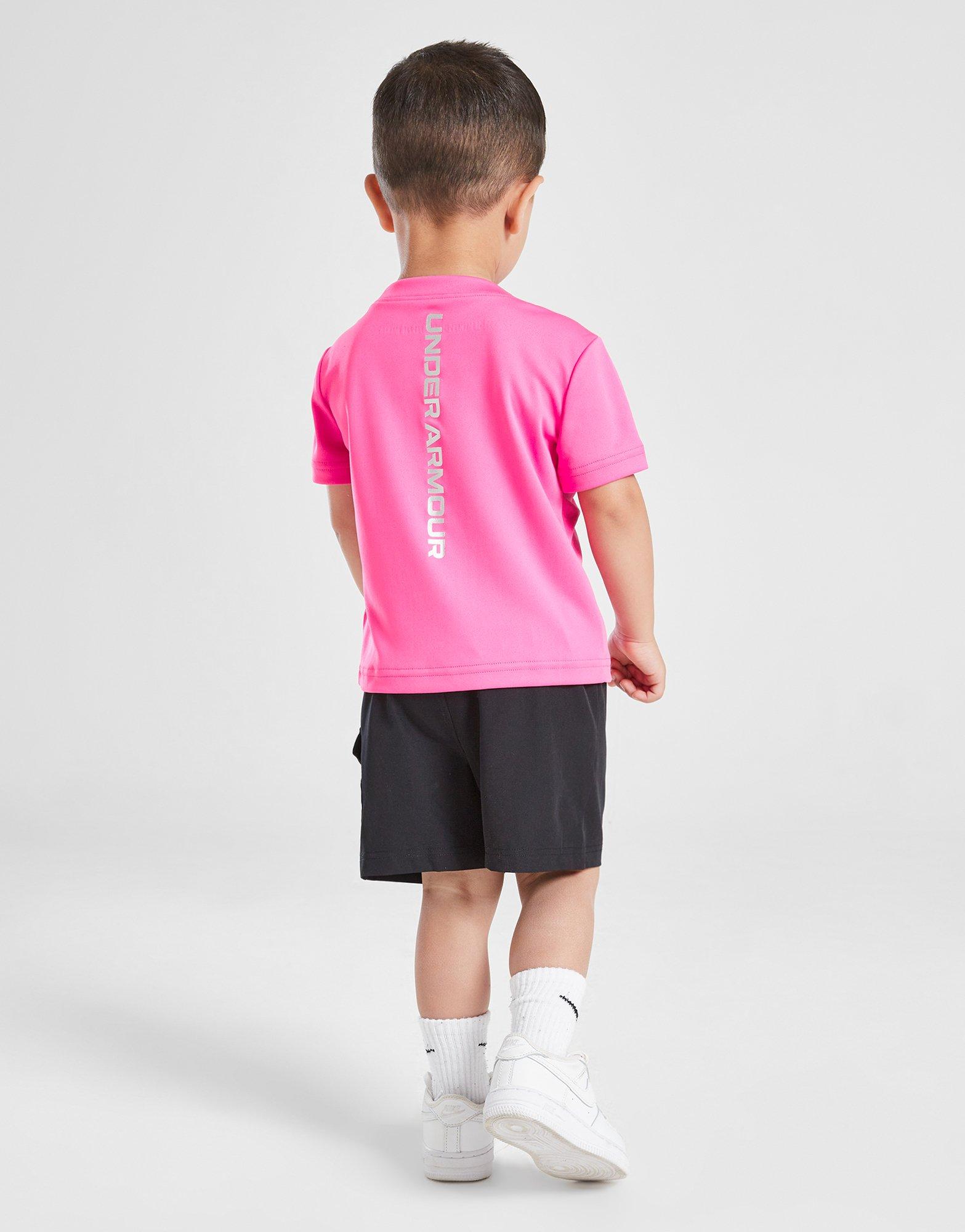 Under Armour Tech T-Shirt/Woven Cargo Shorts Set Infant