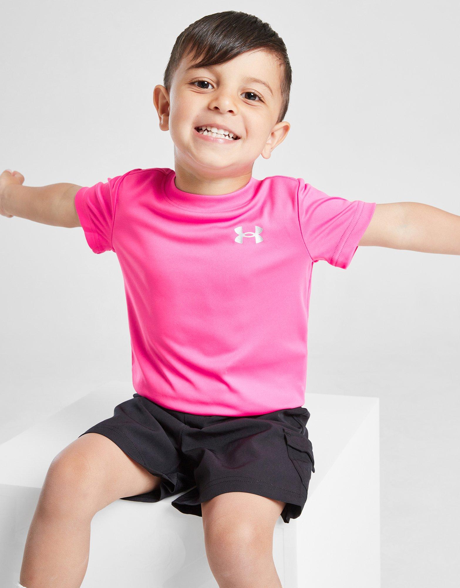 Under Armour Tech T-Shirt/Woven Cargo Shorts Set Infant