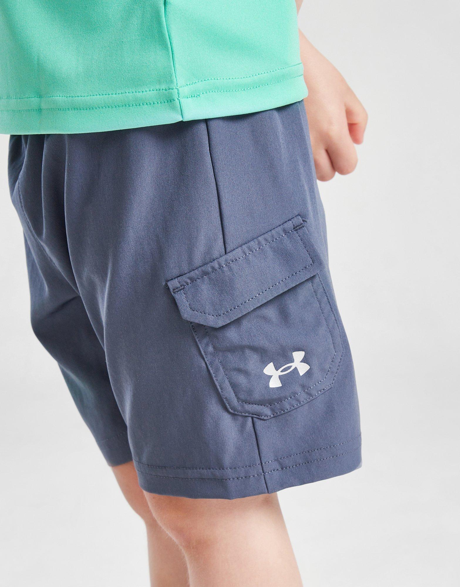 Under Armour Tech T-Shirt/Woven Cargo Shorts Set Infant