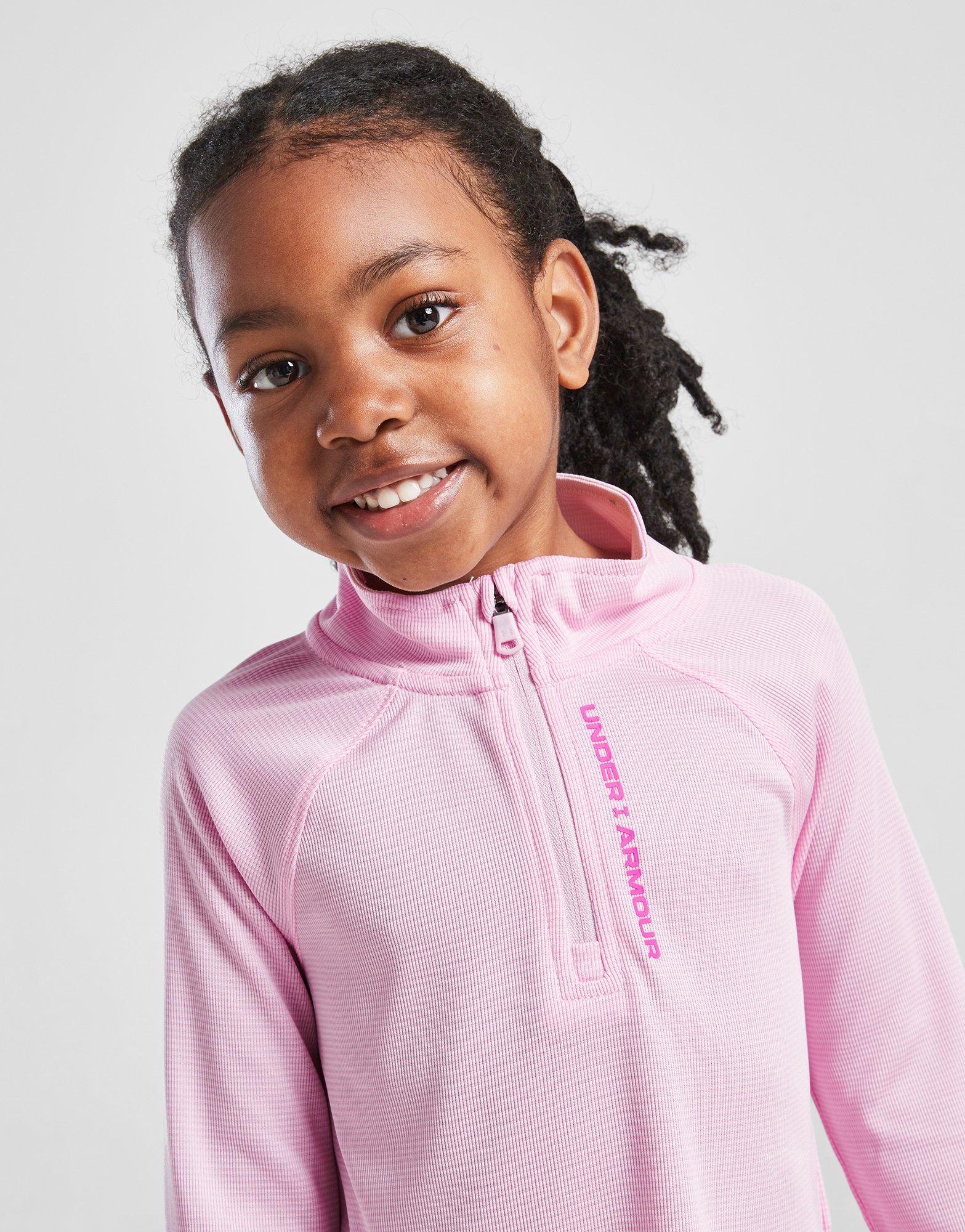 Under Armour Girls' Tech Twist 1/4 Zip/Shorts Set Infant