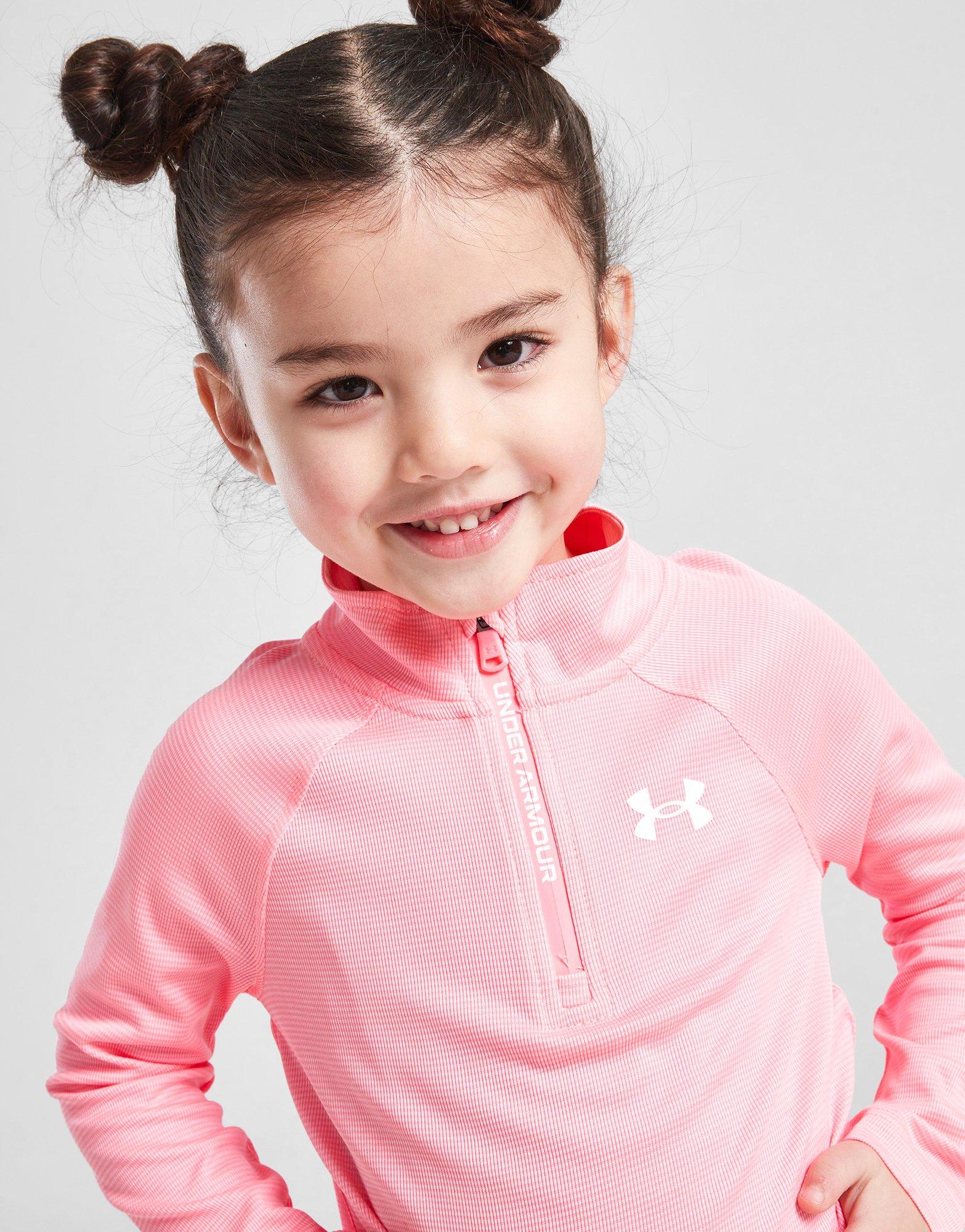 Under Armour Girls' Tech 1/4 Zip Top/Leggings Set Infant