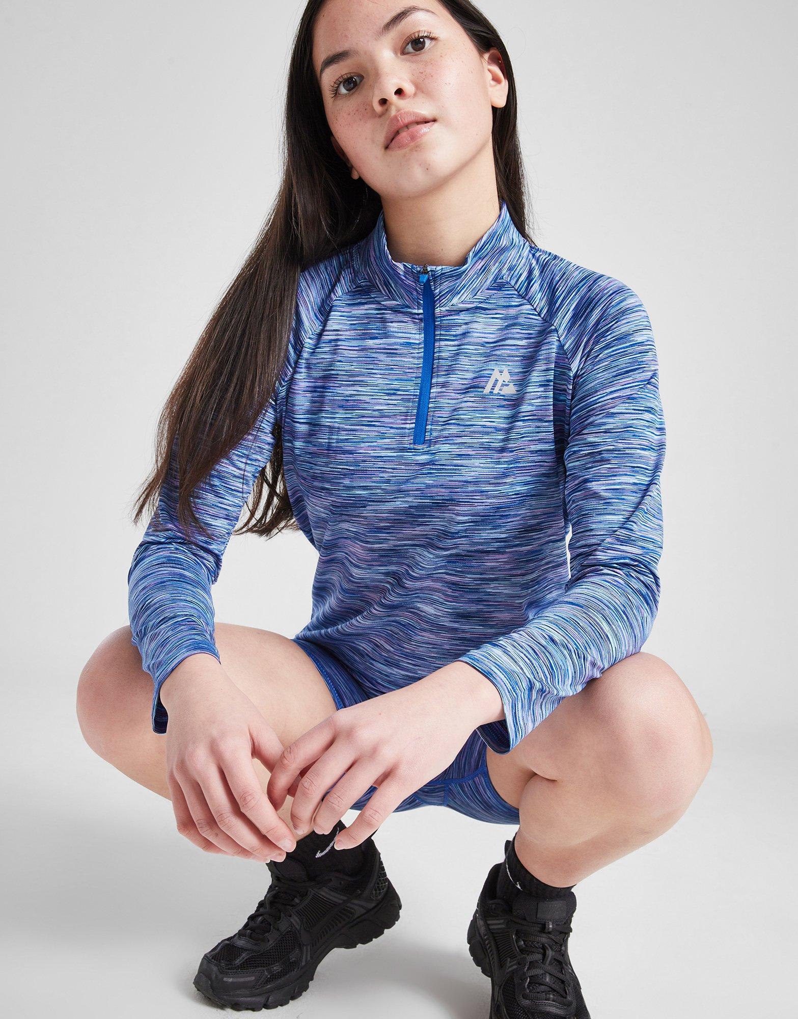 MONTIREX Girls' Trail 1/4 Zip Top Junior