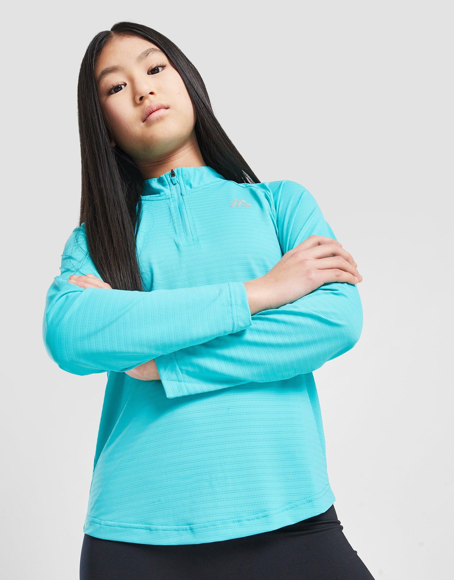 MONTIREX Girls' Energy 1/4 Zip Top Junior
