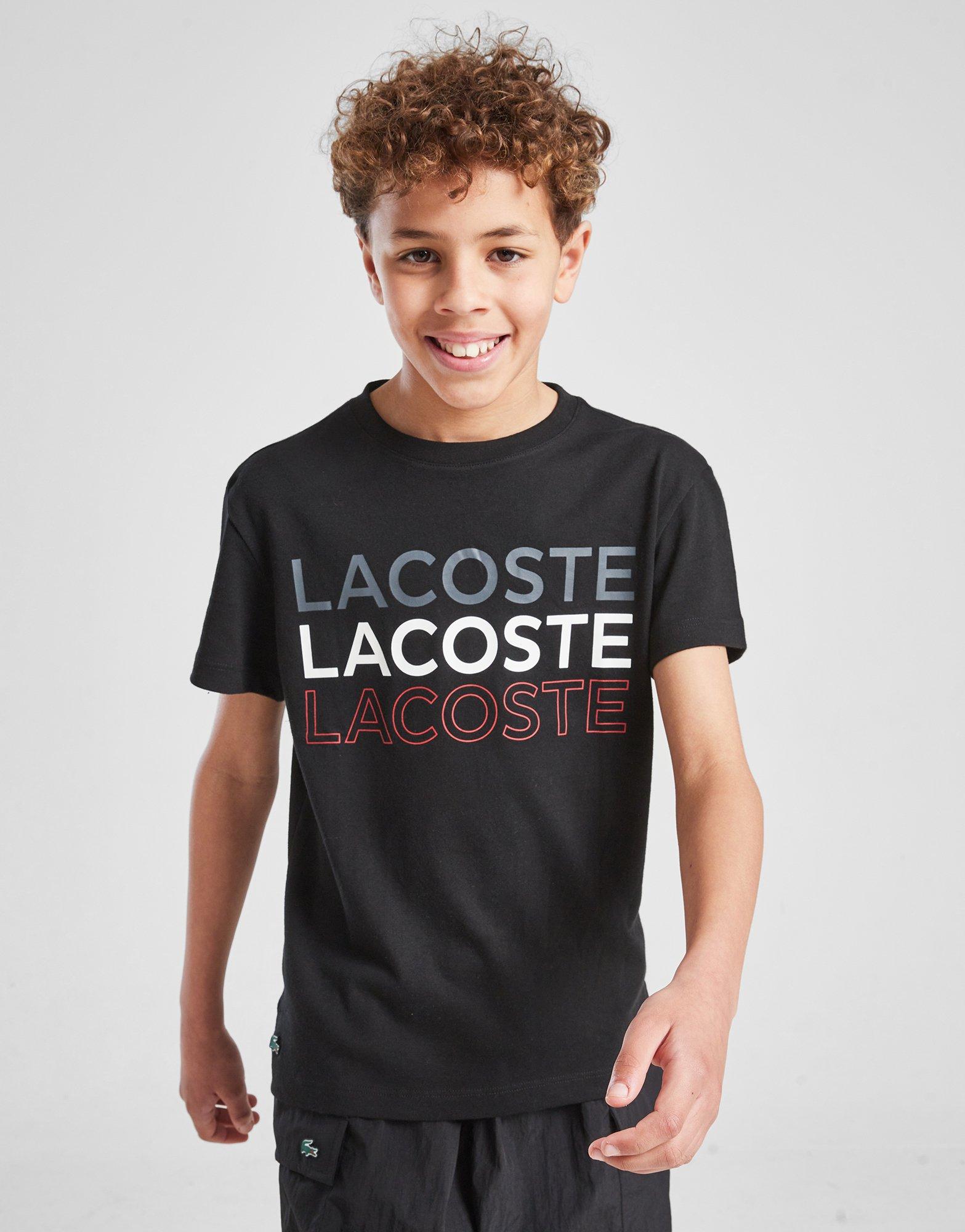 Lacoste Triple Logo T-Shirt Junior