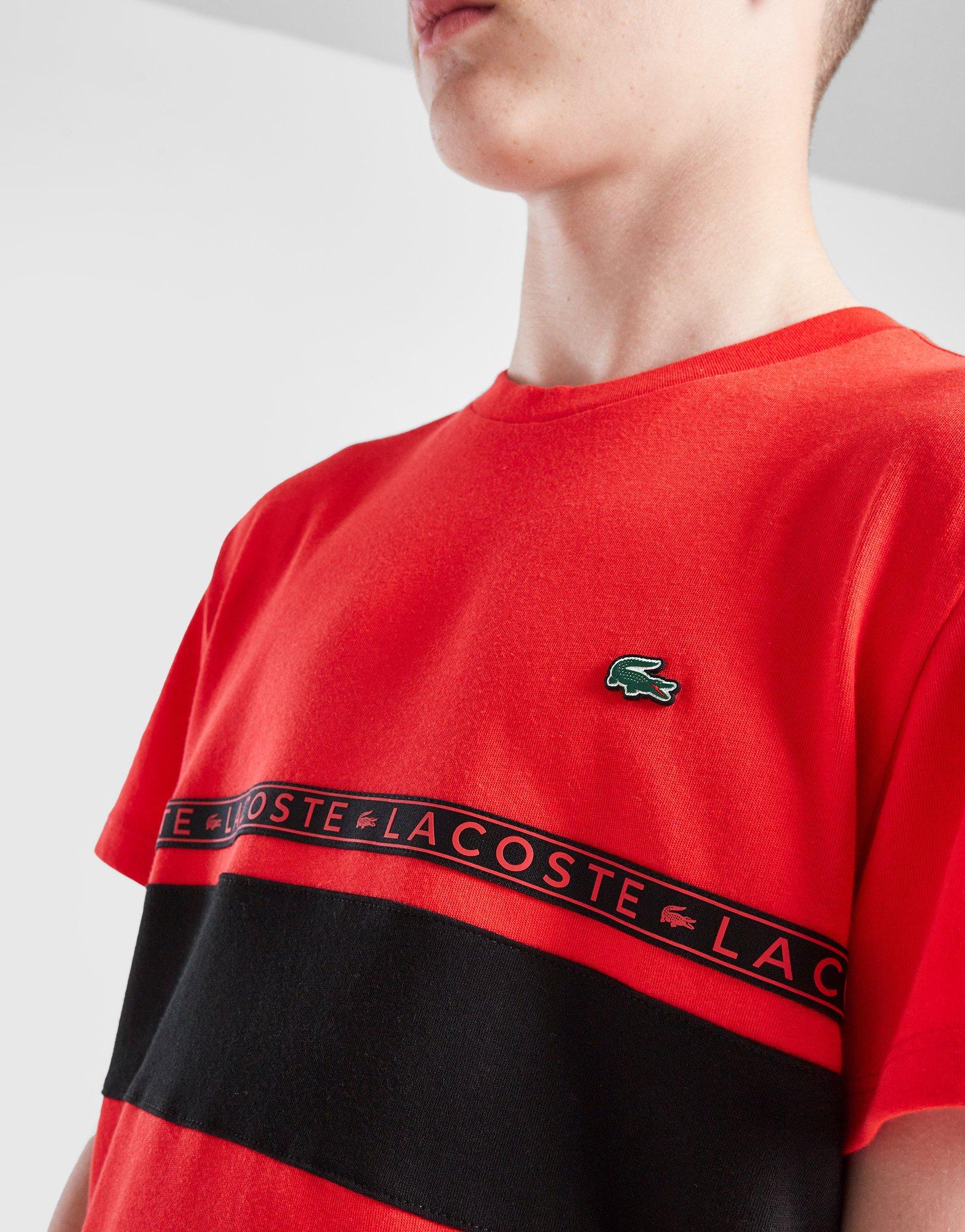 Lacoste Tape T-shirt Junior