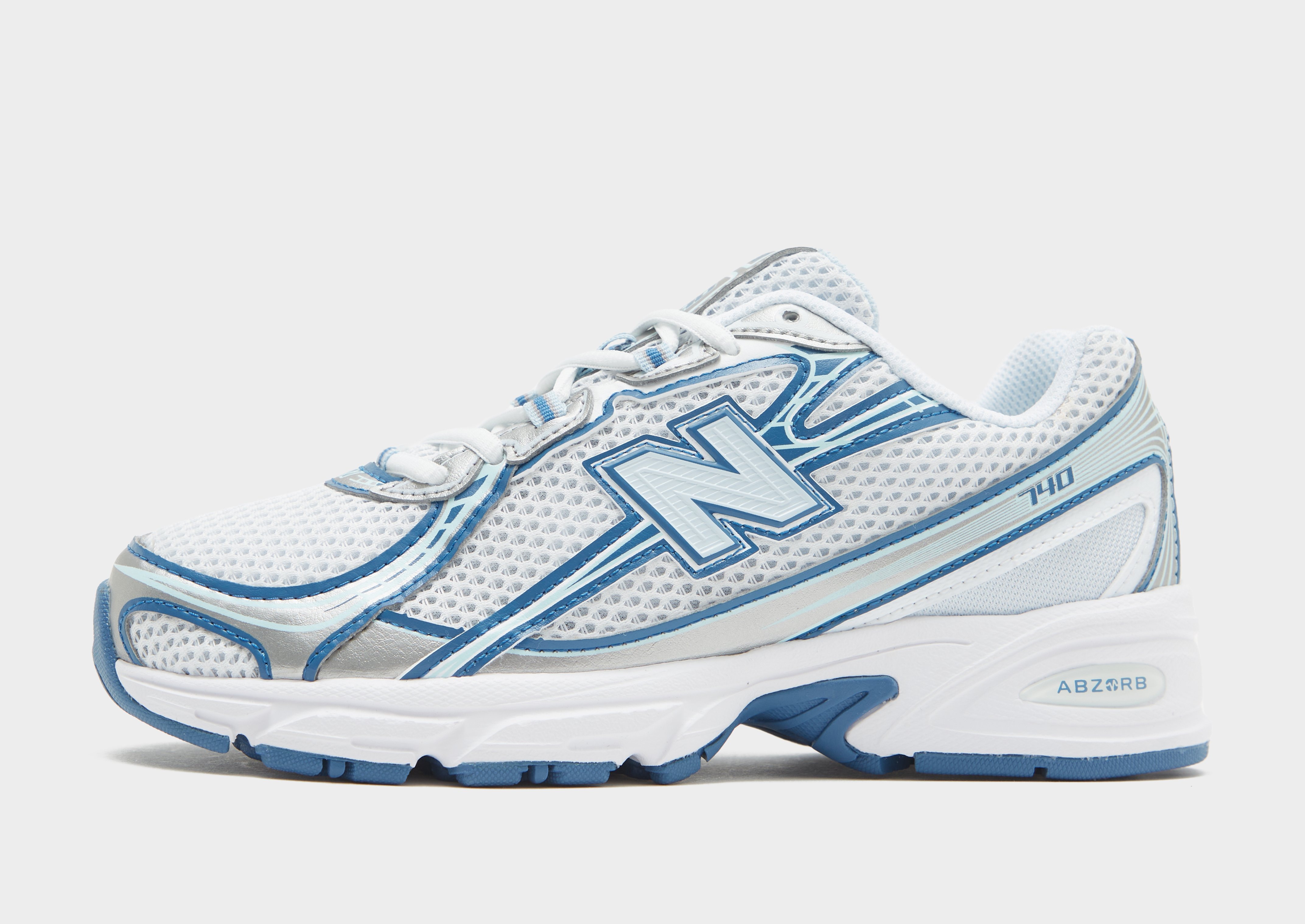 White New Balance 740 Junior - JD Sports Global