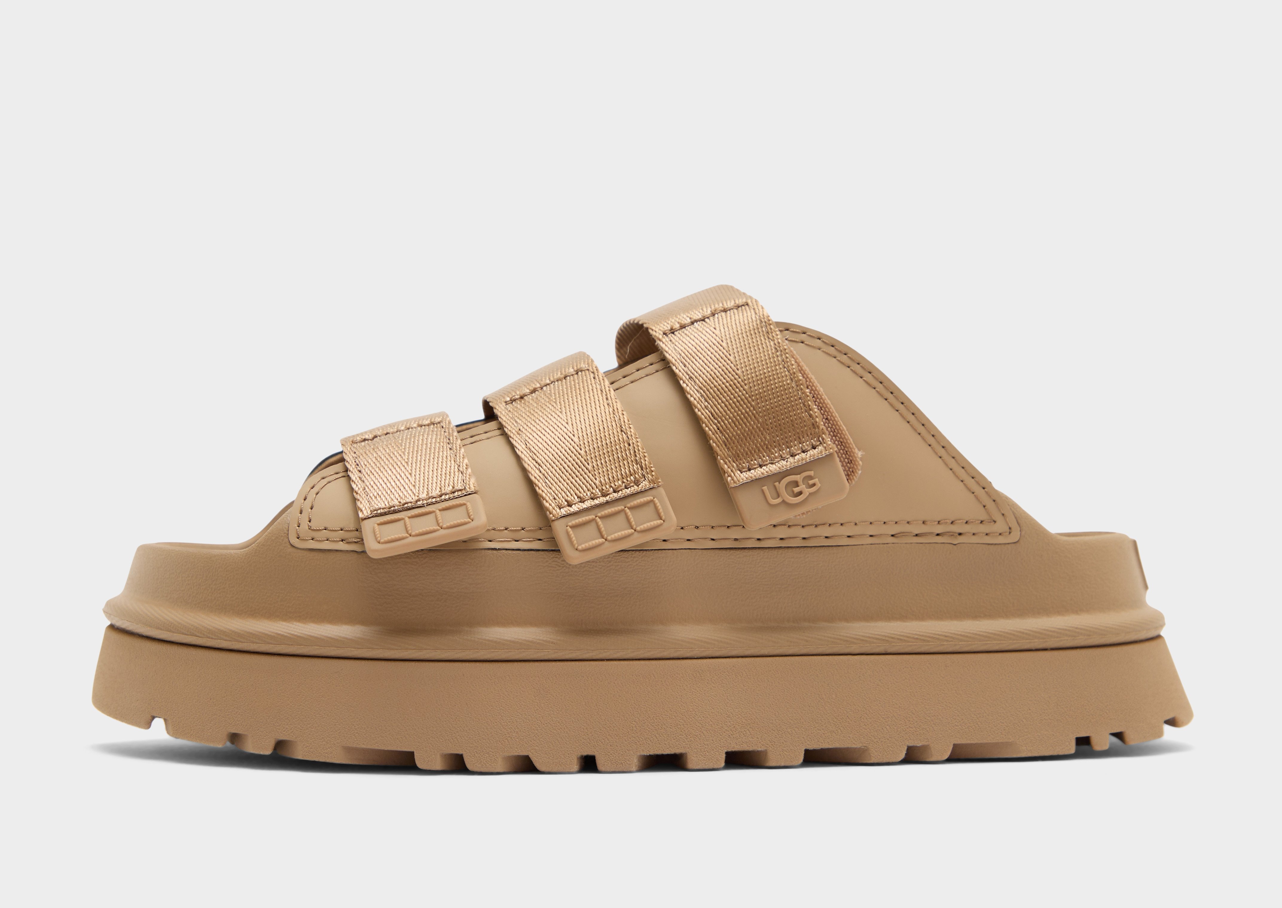 サンダル・ミュール W Goldenglow Slide Mules - UGG - Synthetic - Brown UGG® GoldenGlow Slide for Women | UGG®