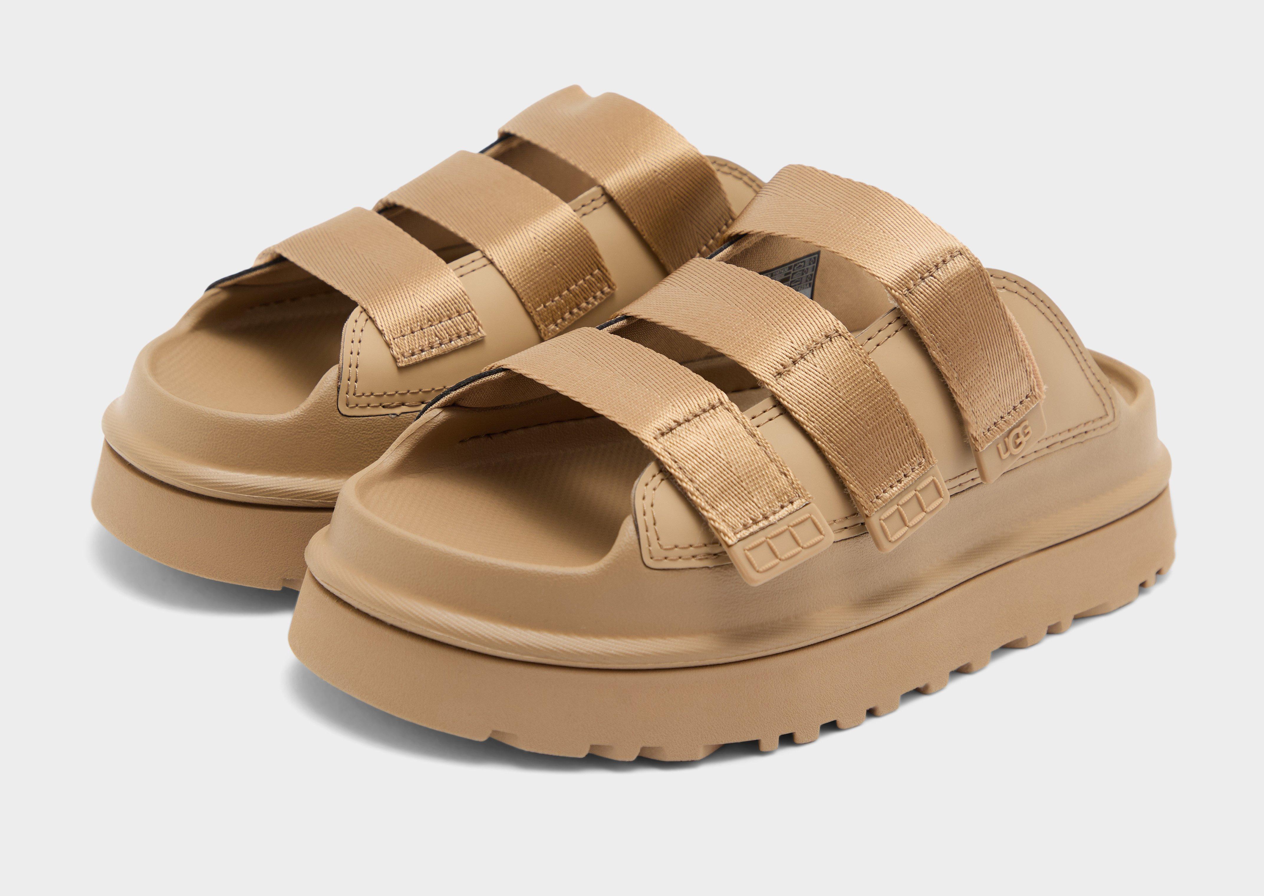 サンダル・ミュール UGG W Goldenglow Slide Mules - UGG - Synthetic - Brown UGG® GoldenGlow Slide for Women | UGG®