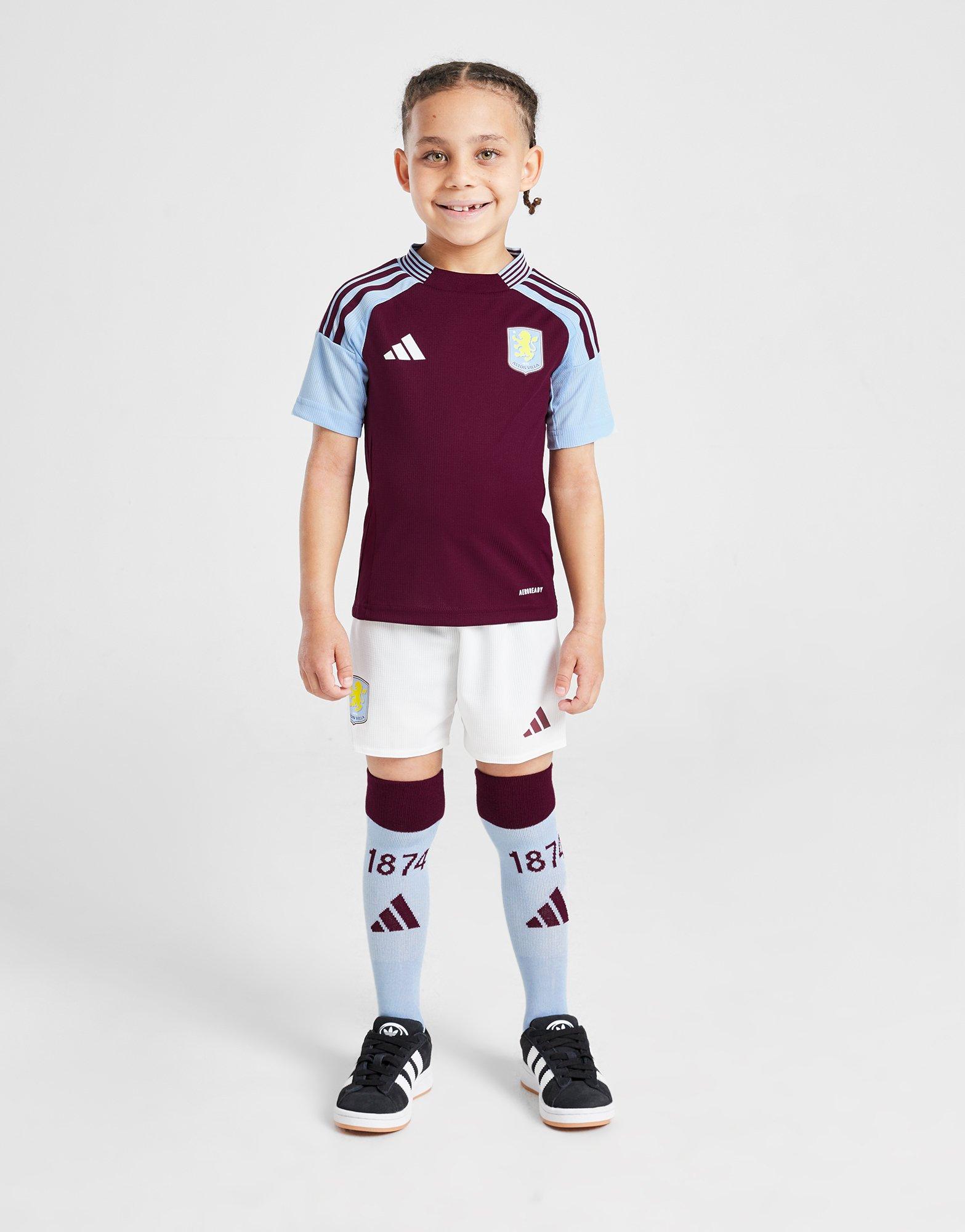 adidas Aston Villa 2024/25 Home Kit Children