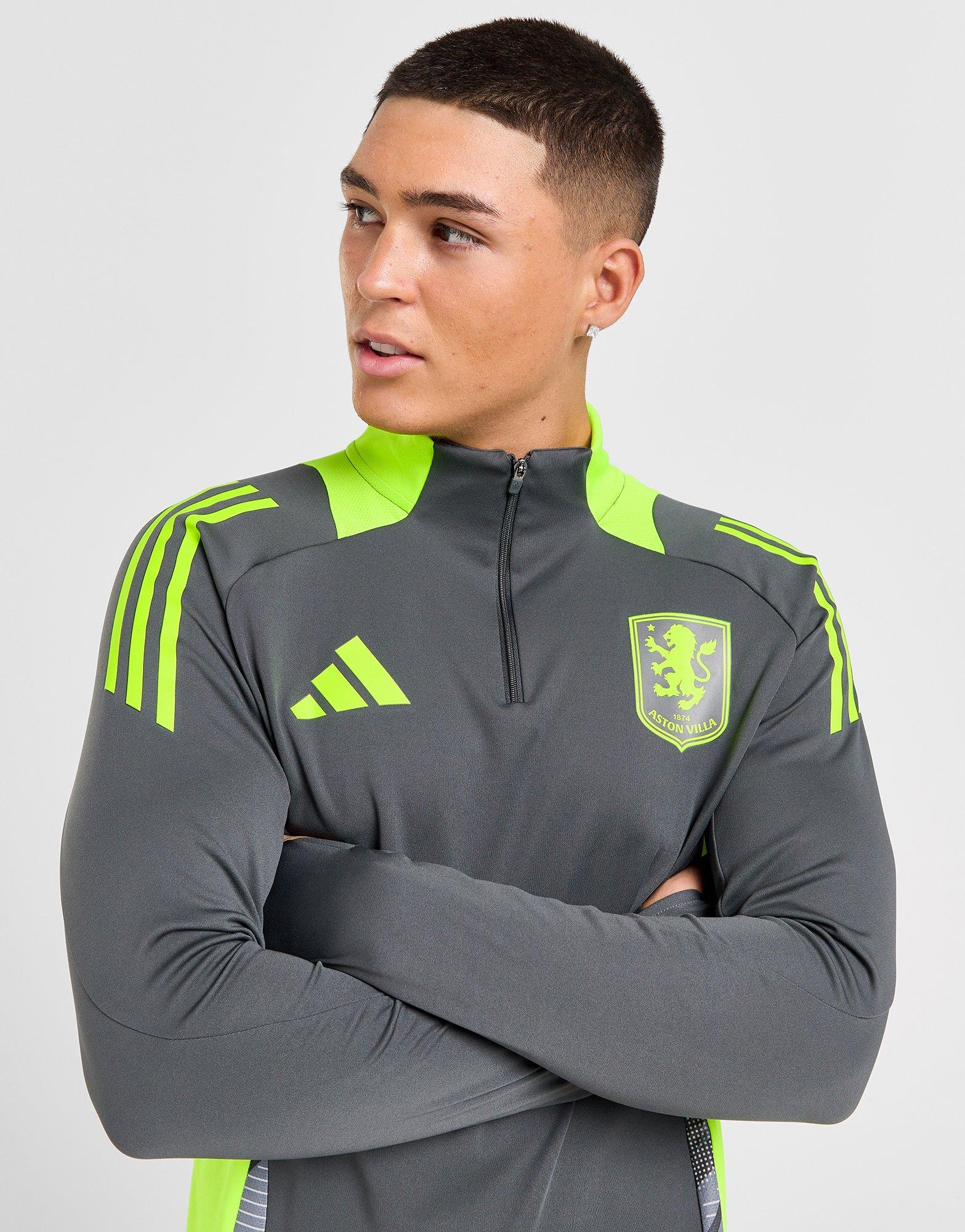 Grey adidas Aston Villa Training Top - JD Sports Global