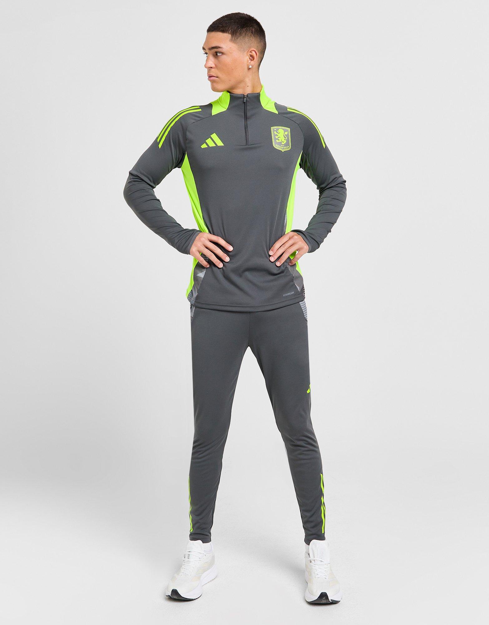 Grey adidas Aston Villa Training Top - JD Sports Global