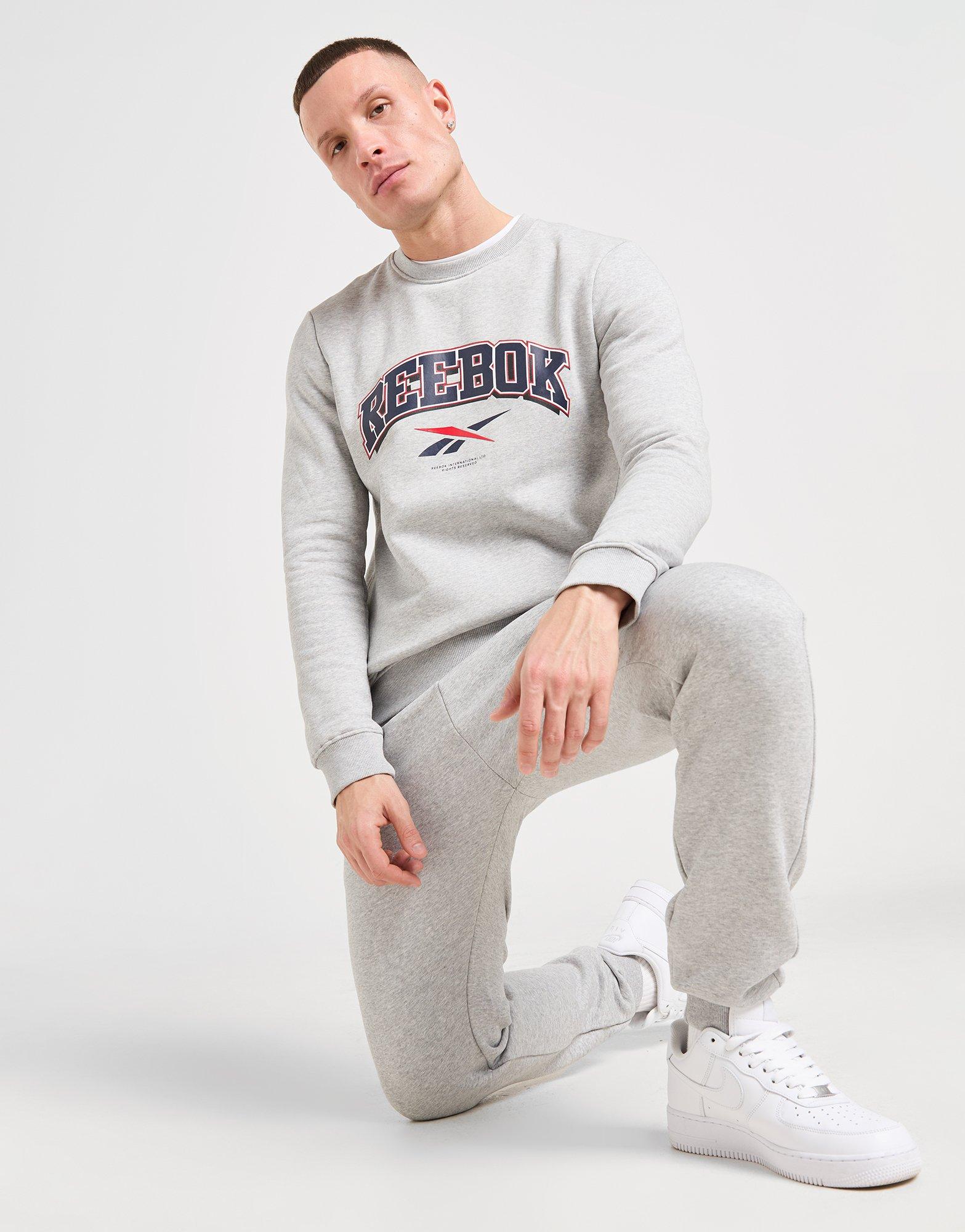 Survetement reebok homme gris hotsell