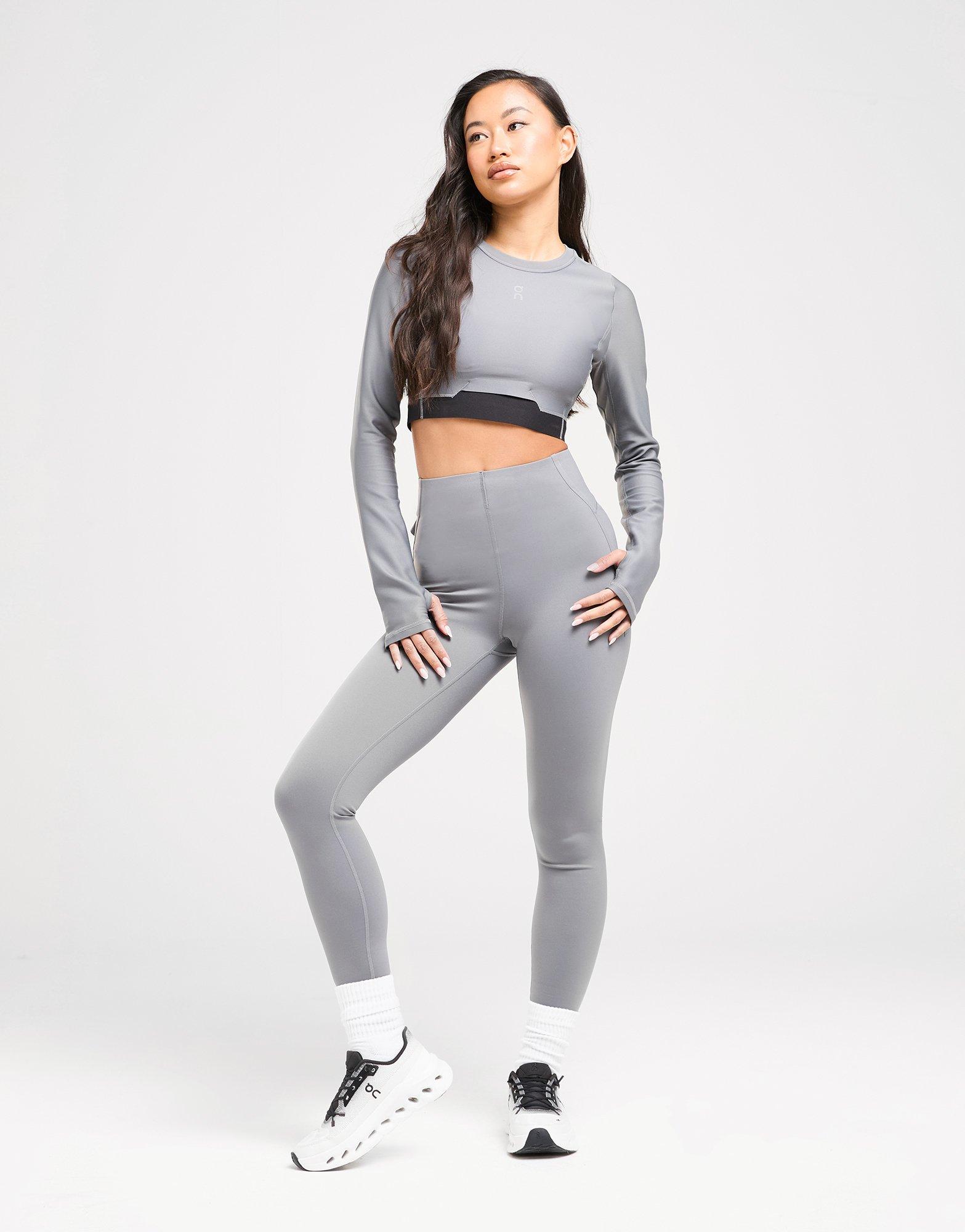 On Running Train Long Sleeve Crop Top