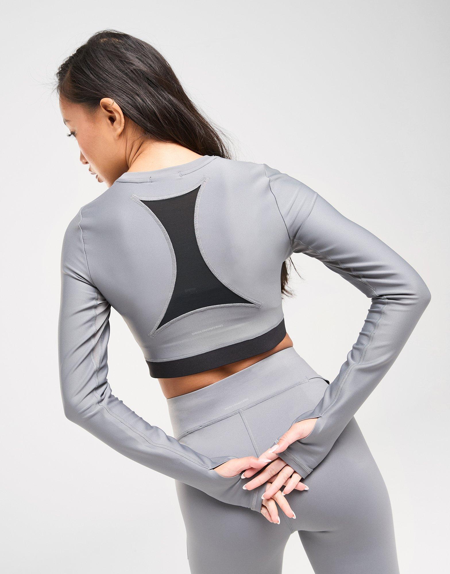 On Running Train Long Sleeve Crop Top