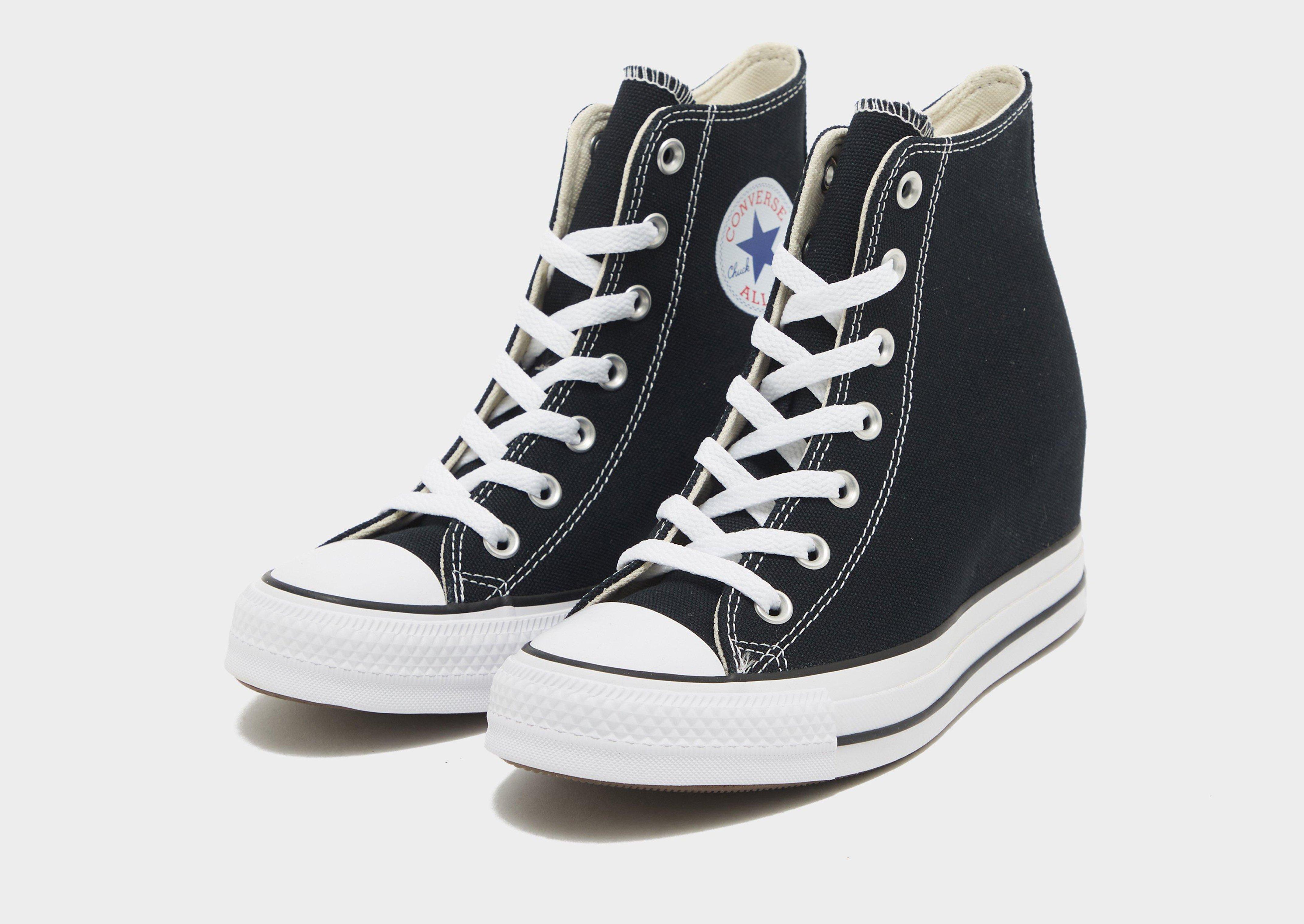 Converse Chuck Taylor All Star Wedge High Damen Schwarz JD Sports Deutschland