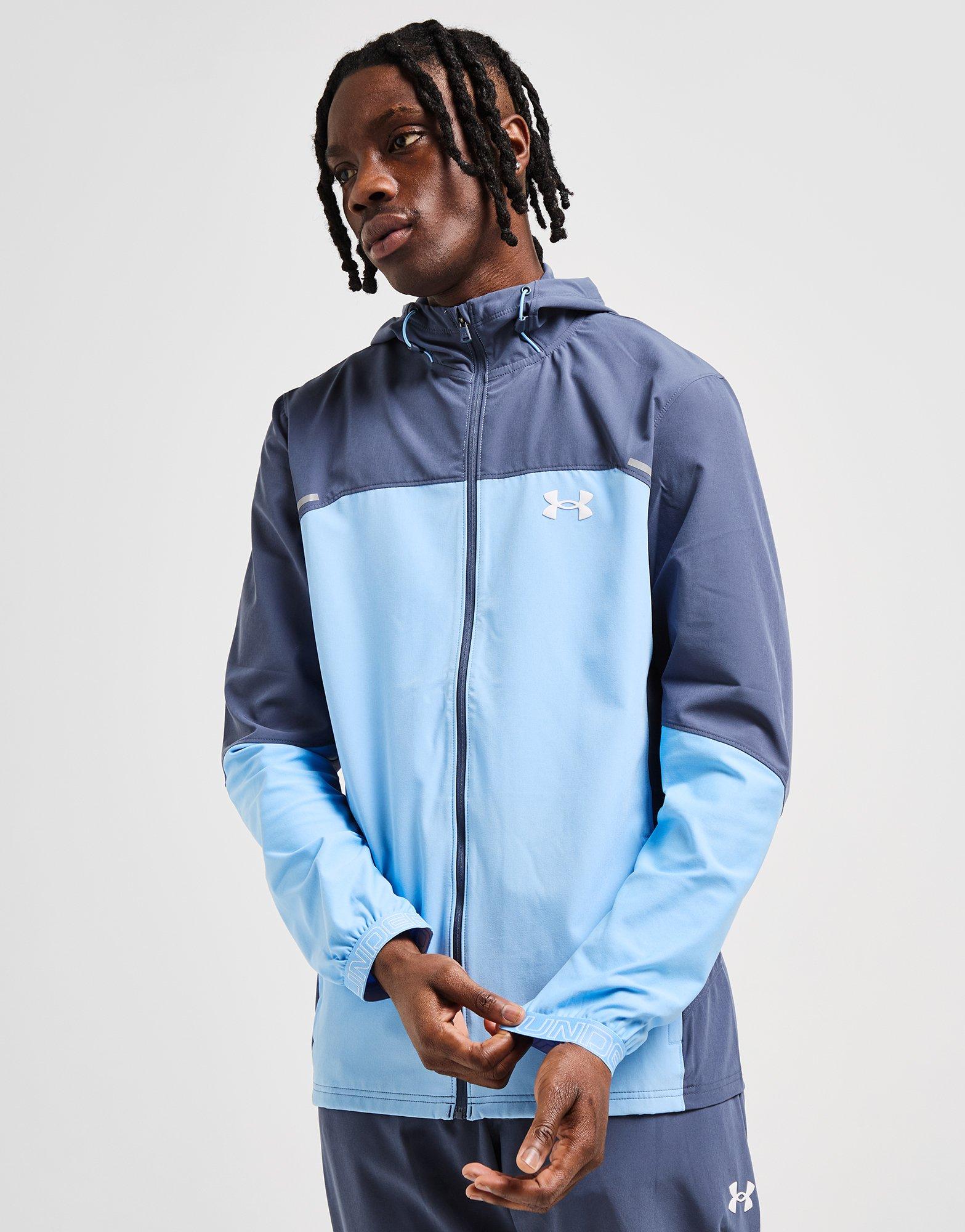 Blue Under Armour UA Vanish Woven Full Zip Jacket - JD