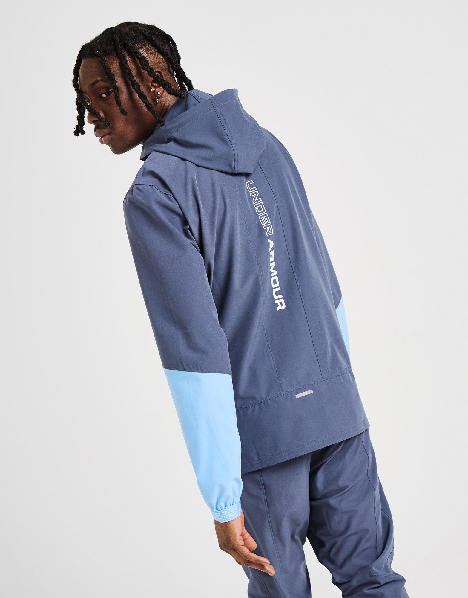 Blue Under Armour UA Vanish Woven Full Zip Jacket - JD