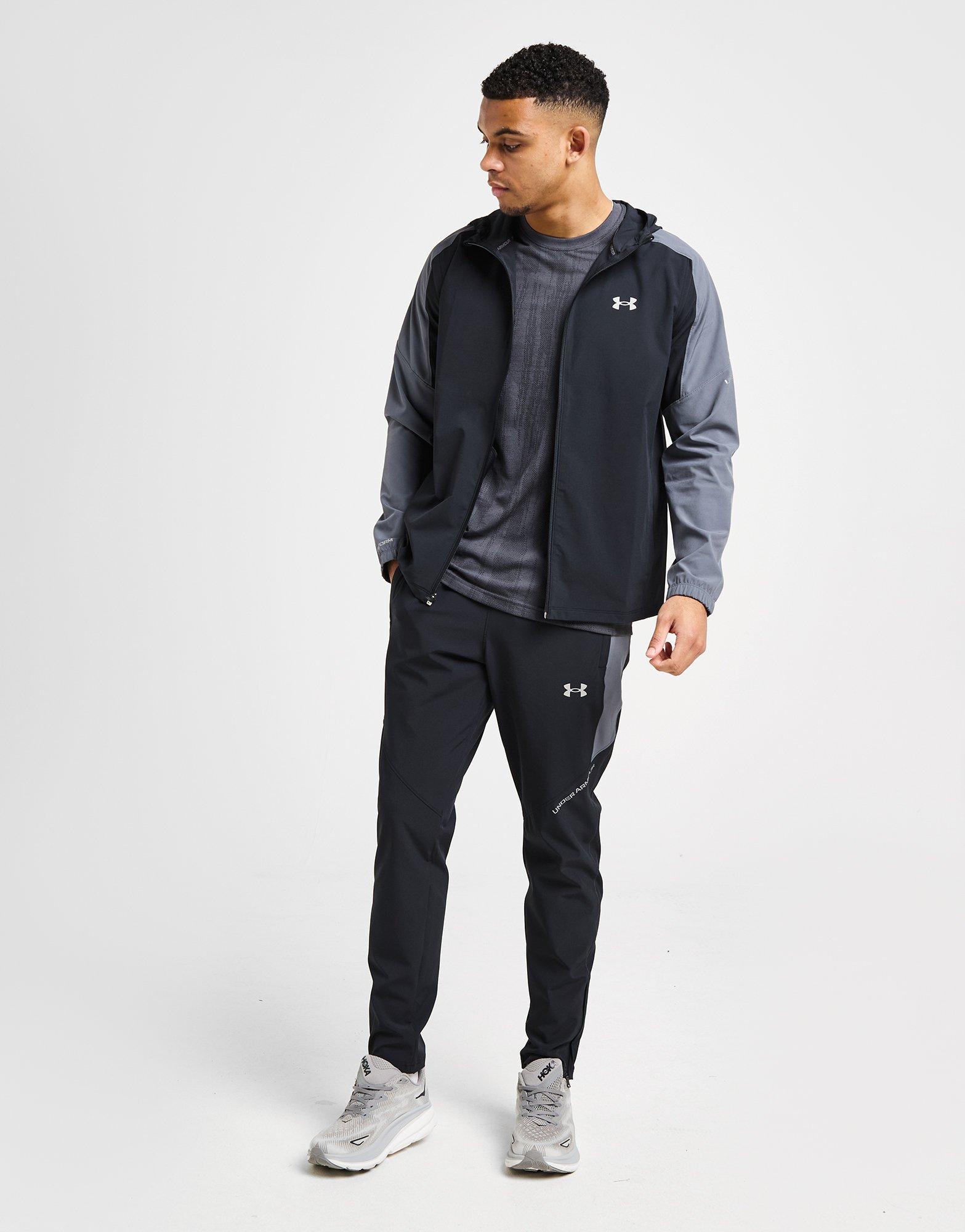 Black Under Armour UA Storm Woven Full Zip Jacket - JD Black Under Armour UA Storm Woven Full Zip Jacket - JD
