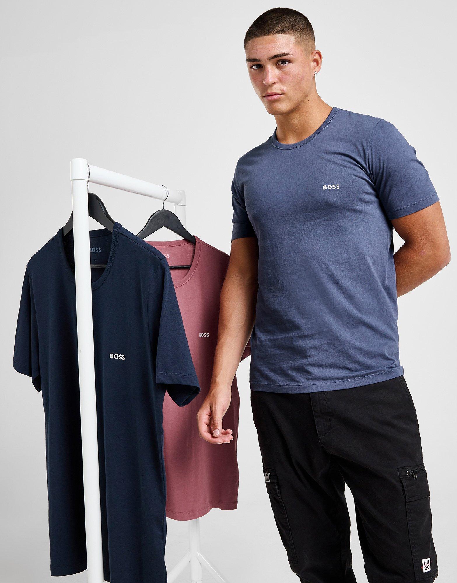 Blue BOSS 3Pack TShirts JD Sports UK