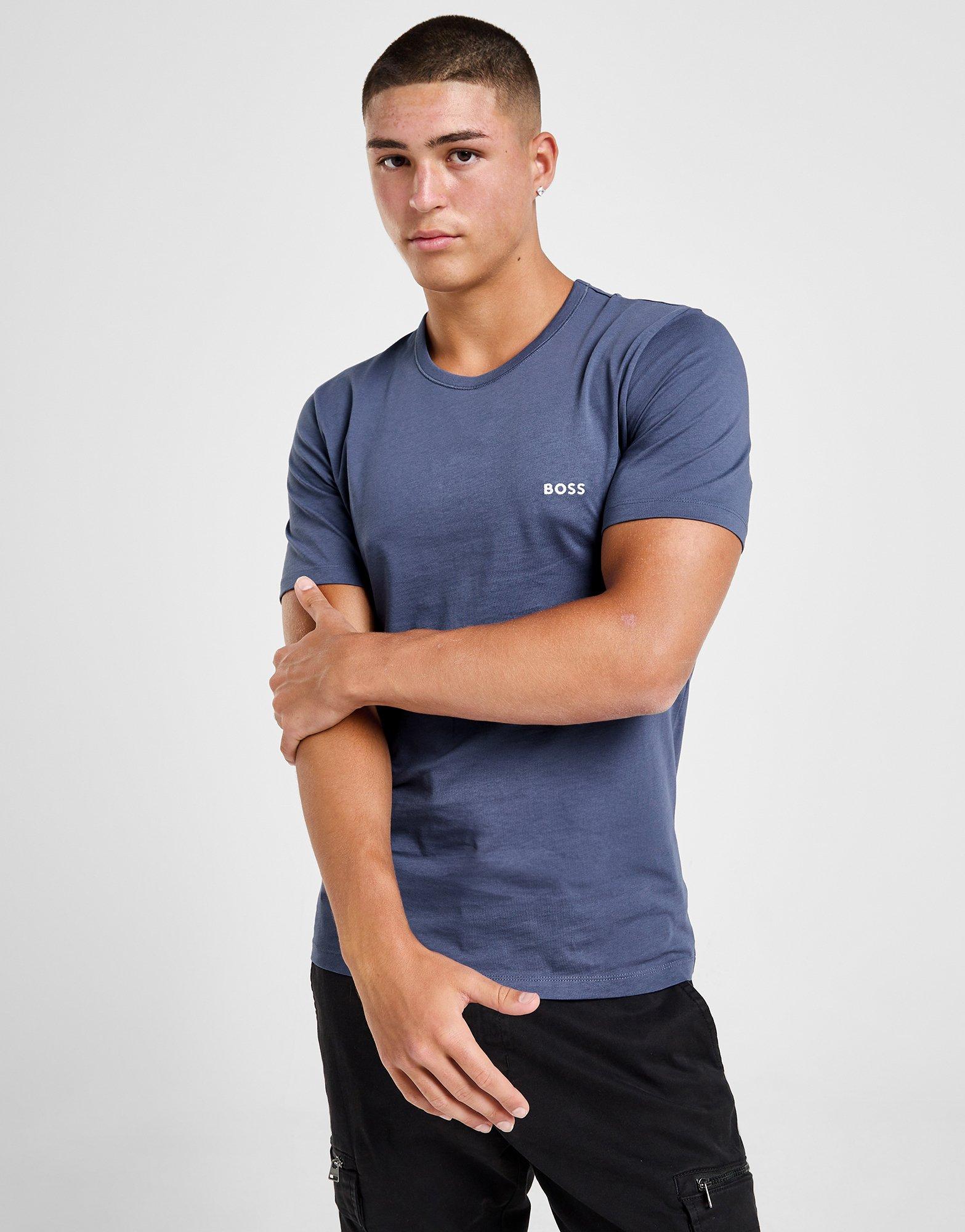 Blue BOSS 3Pack TShirts JD Sports UK