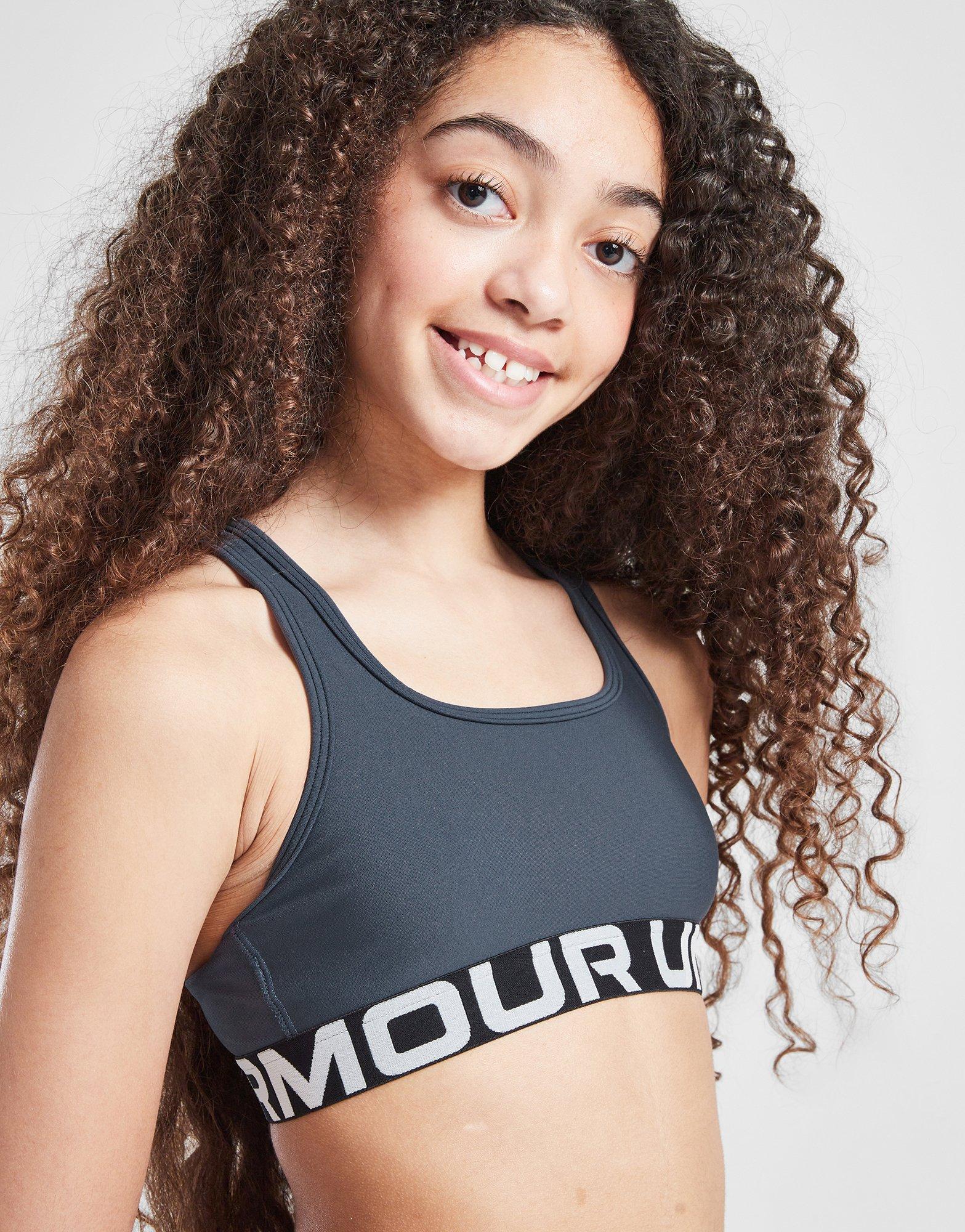 Under Armour Girls' Wordmark Bra Junior