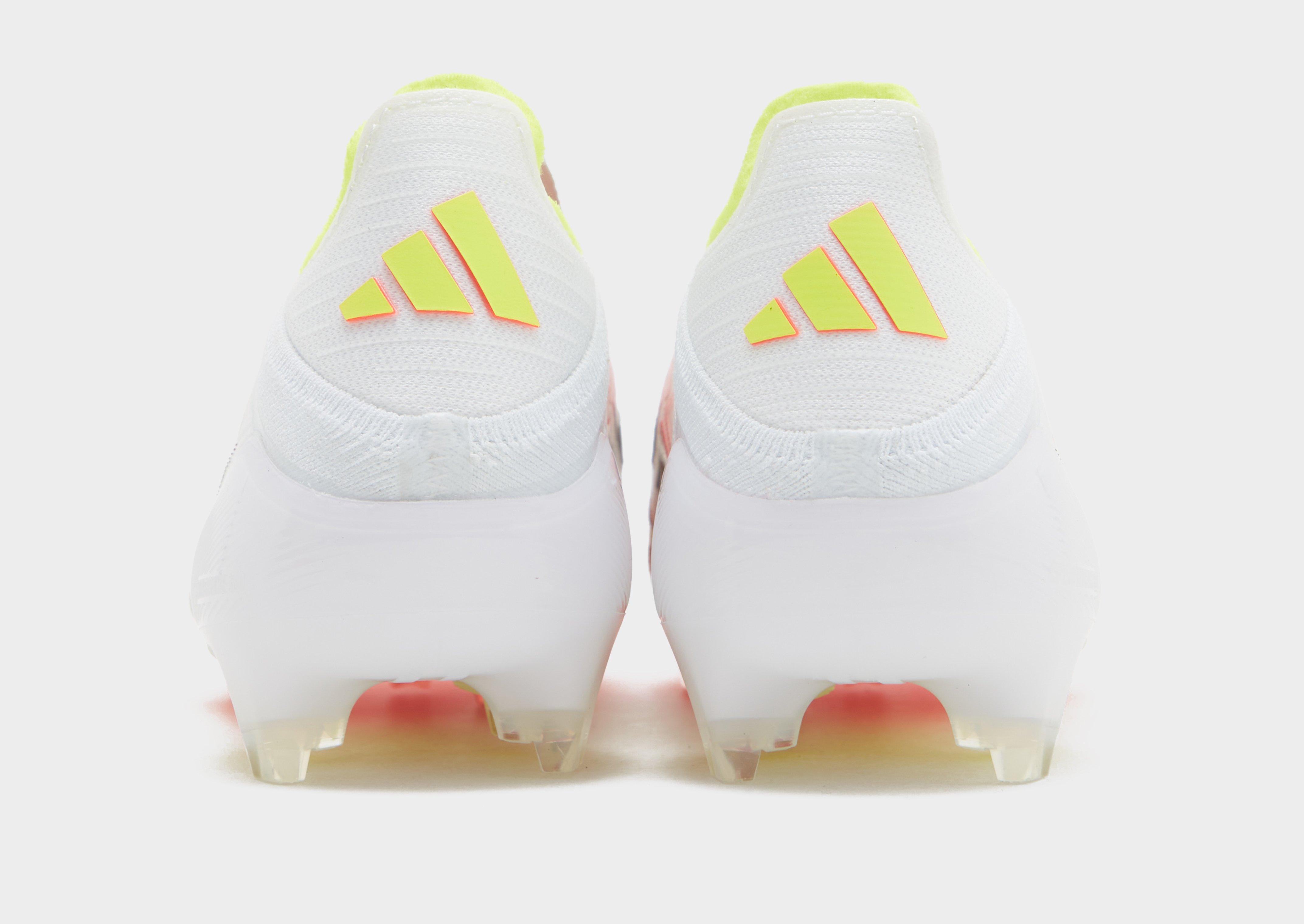 White adidas F50 Elite Laceless FG - JD Sports Global