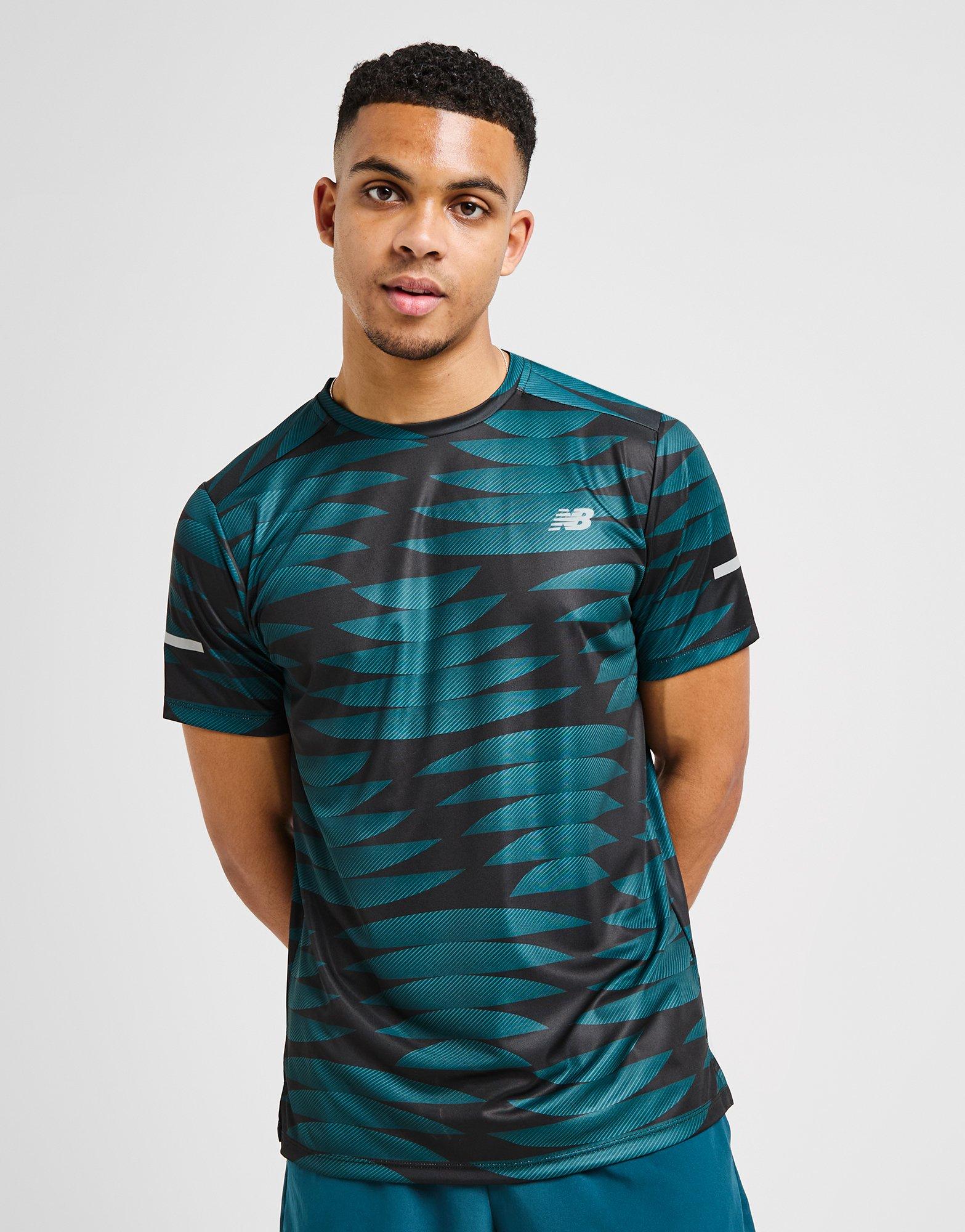 New Balance Maglia Stripe All Over Print