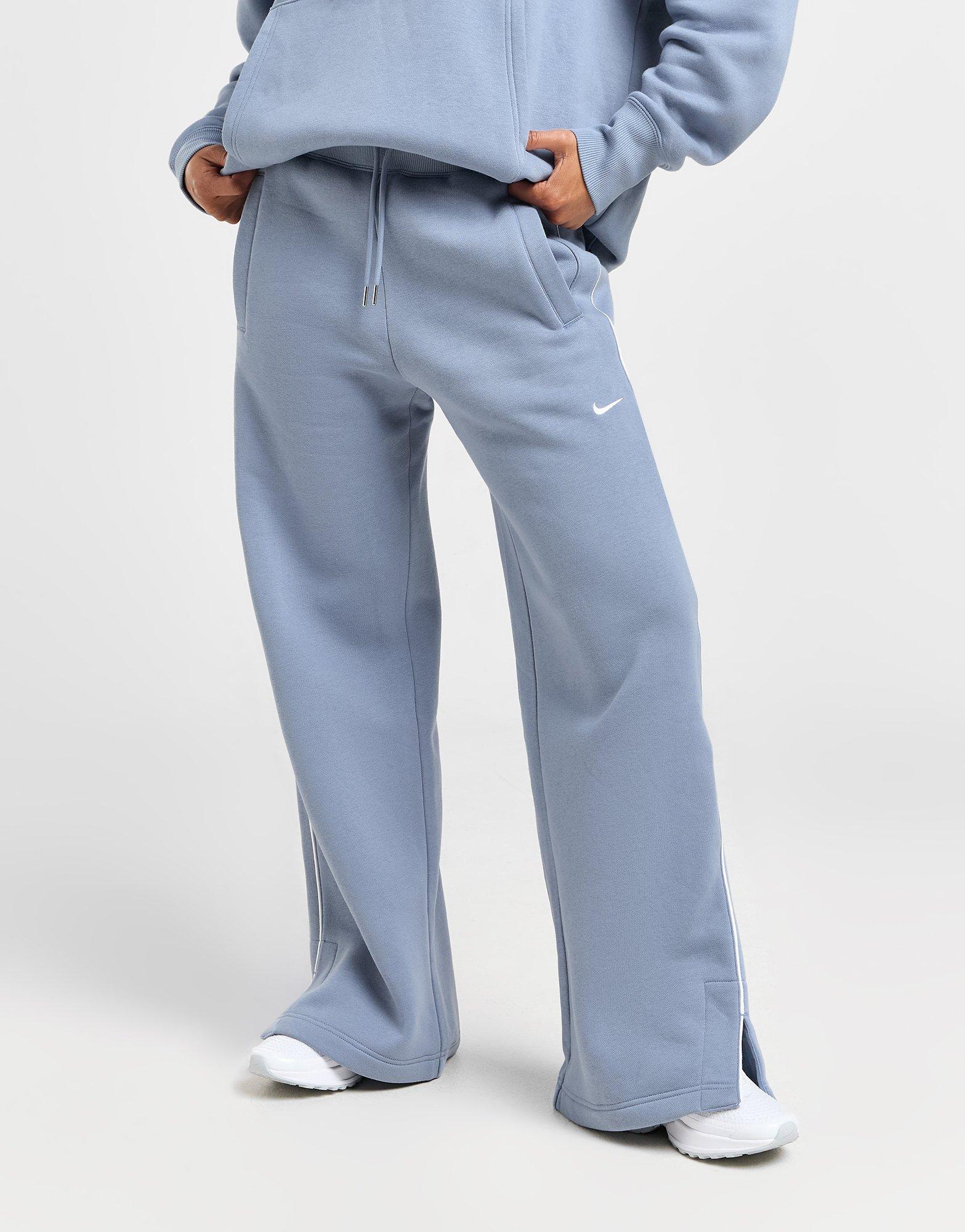 【NIKE】Phoenix Fleece ワイドレッグ ジョガー（送料込み) Blue Nike Sportswear Phoenix Fleece Joggers - JD Sports Global