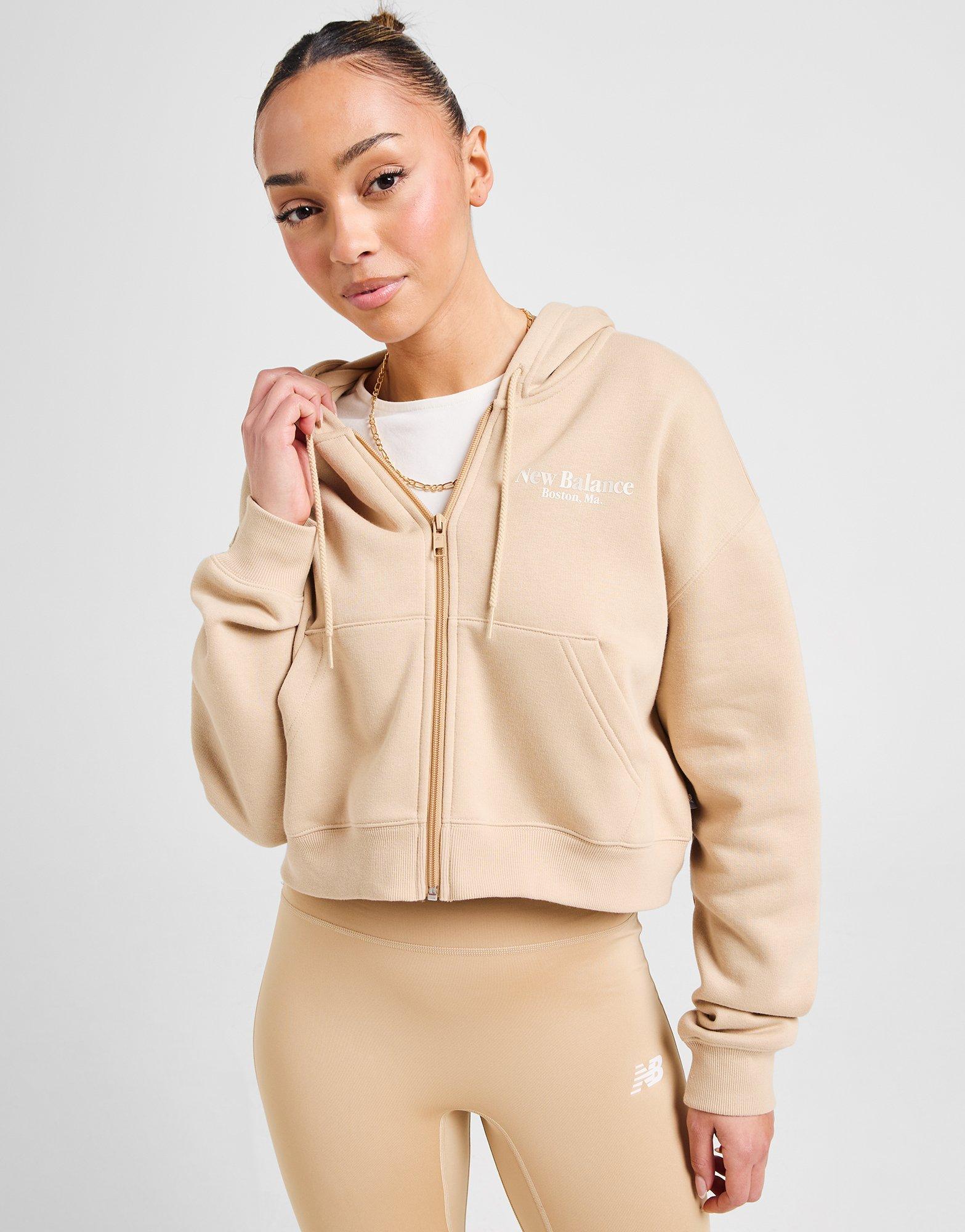 New Balance Tones Cropped Hoodie