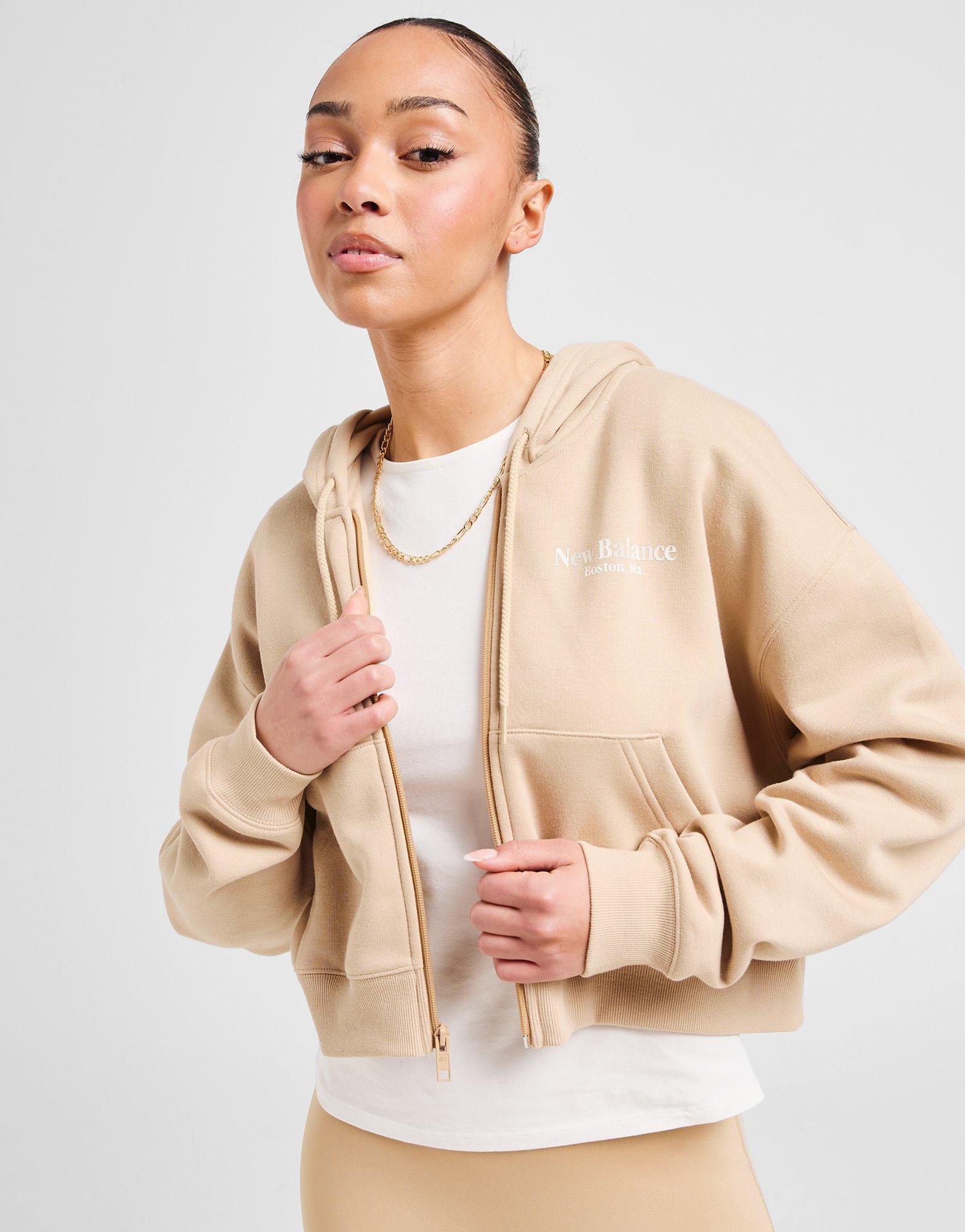 New Balance Tones Cropped Hoodie