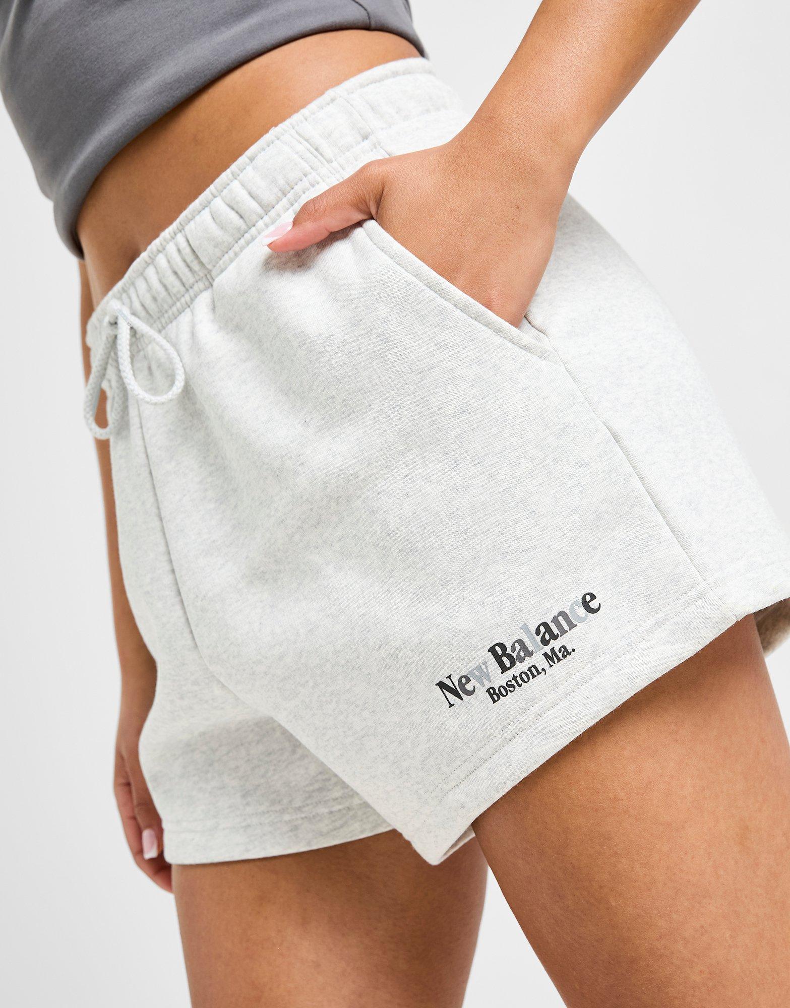 Grey New Balance Tones Fleece Shorts - JD Sports Global